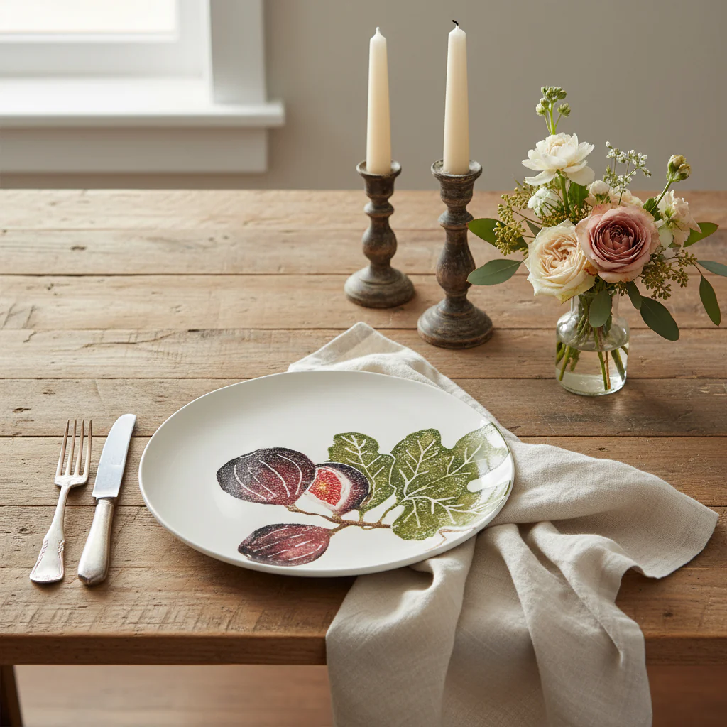 Bliss Home Fig Dinner Plate - Image 3