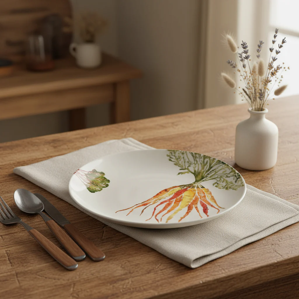 Bliss Home Large Serving Dish, Heritage Carrots - Image 2