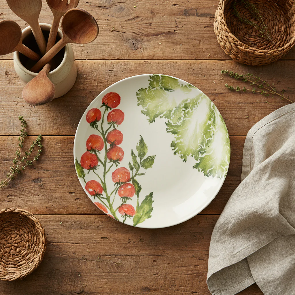 Bliss Home Large Serving Dish, Vine Tomatoes - Image 3
