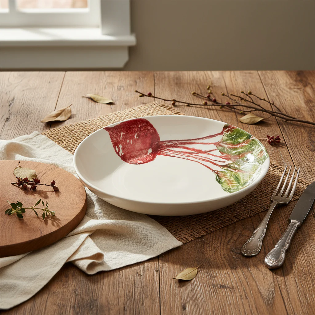 Bliss Home Supper Bowl, Beetroot - Image 7