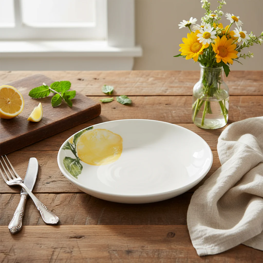 Bliss Home Supper Bowl, Lemons - Image 3