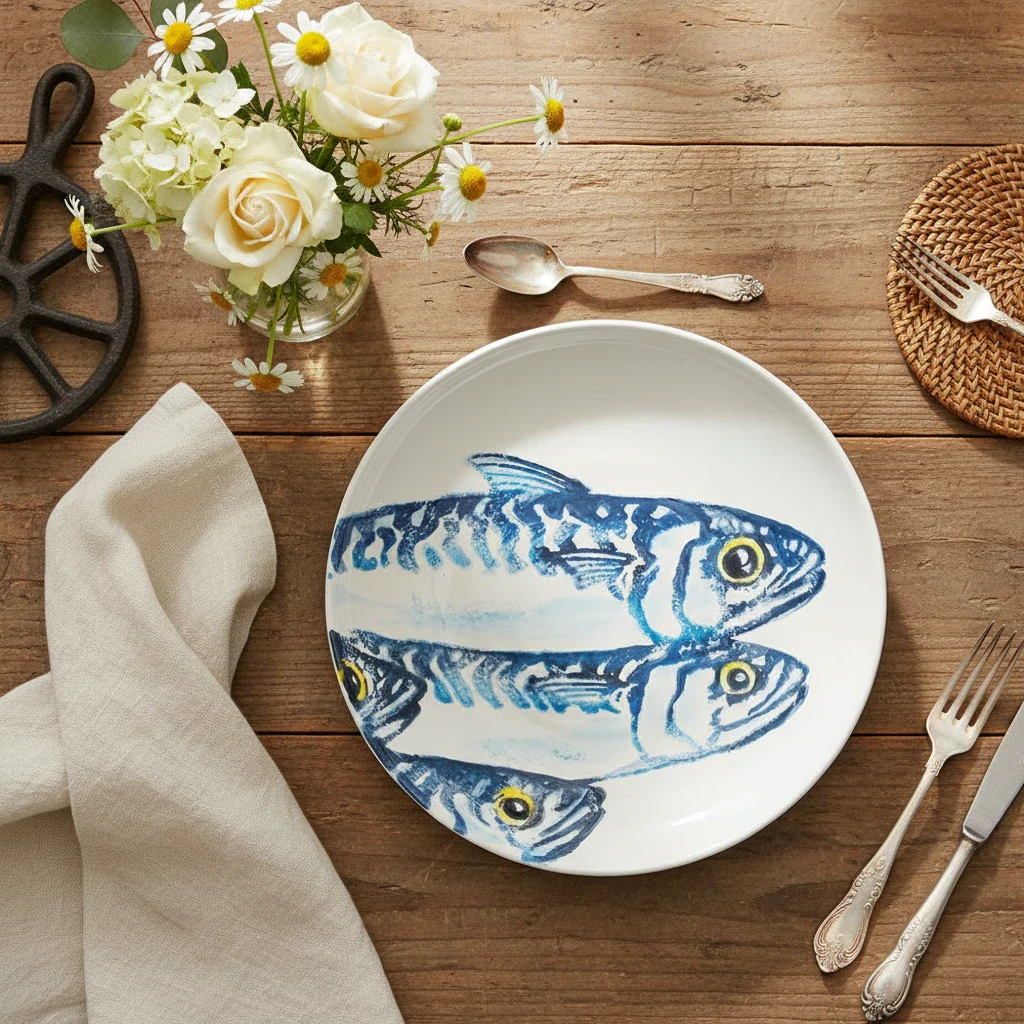 Bliss Home Supper Bowl, Mackerel - Image 3