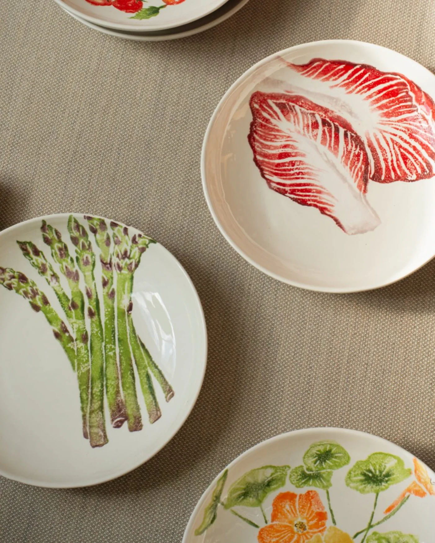 Bliss Home Supper Bowl, Nasturtium Flowers - Image 5