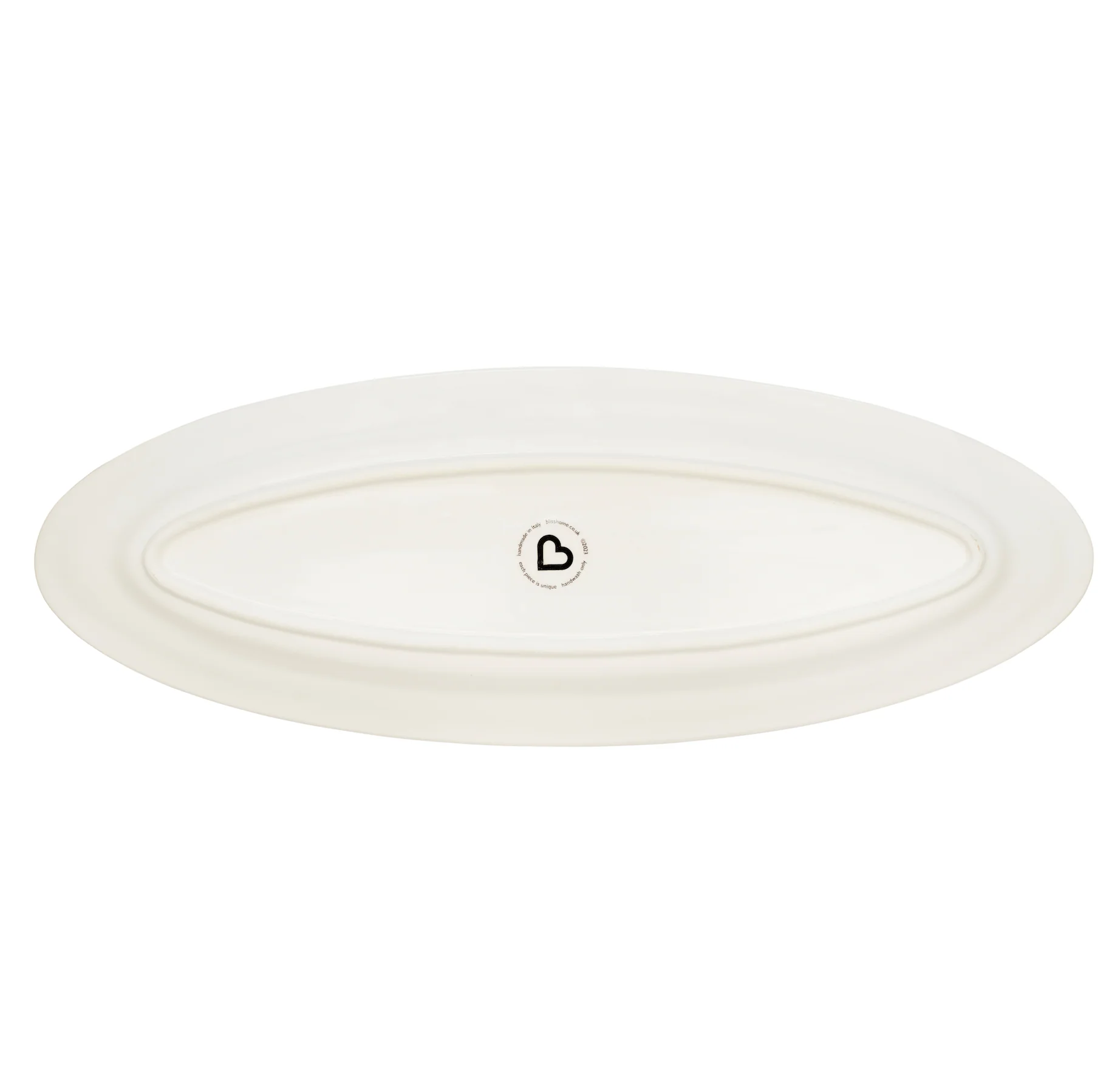 Bliss Home Tulip Rimmed Extra Large Oval Serving Platter - Image 7