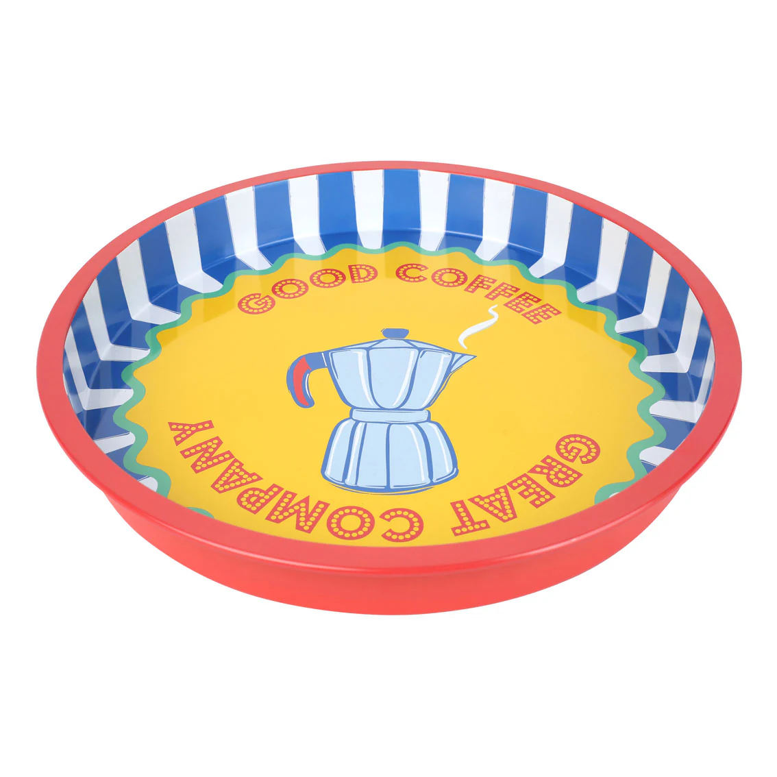Bon Appetit Coffe Pot Deep-Well Mini Serving Tray - Image 2