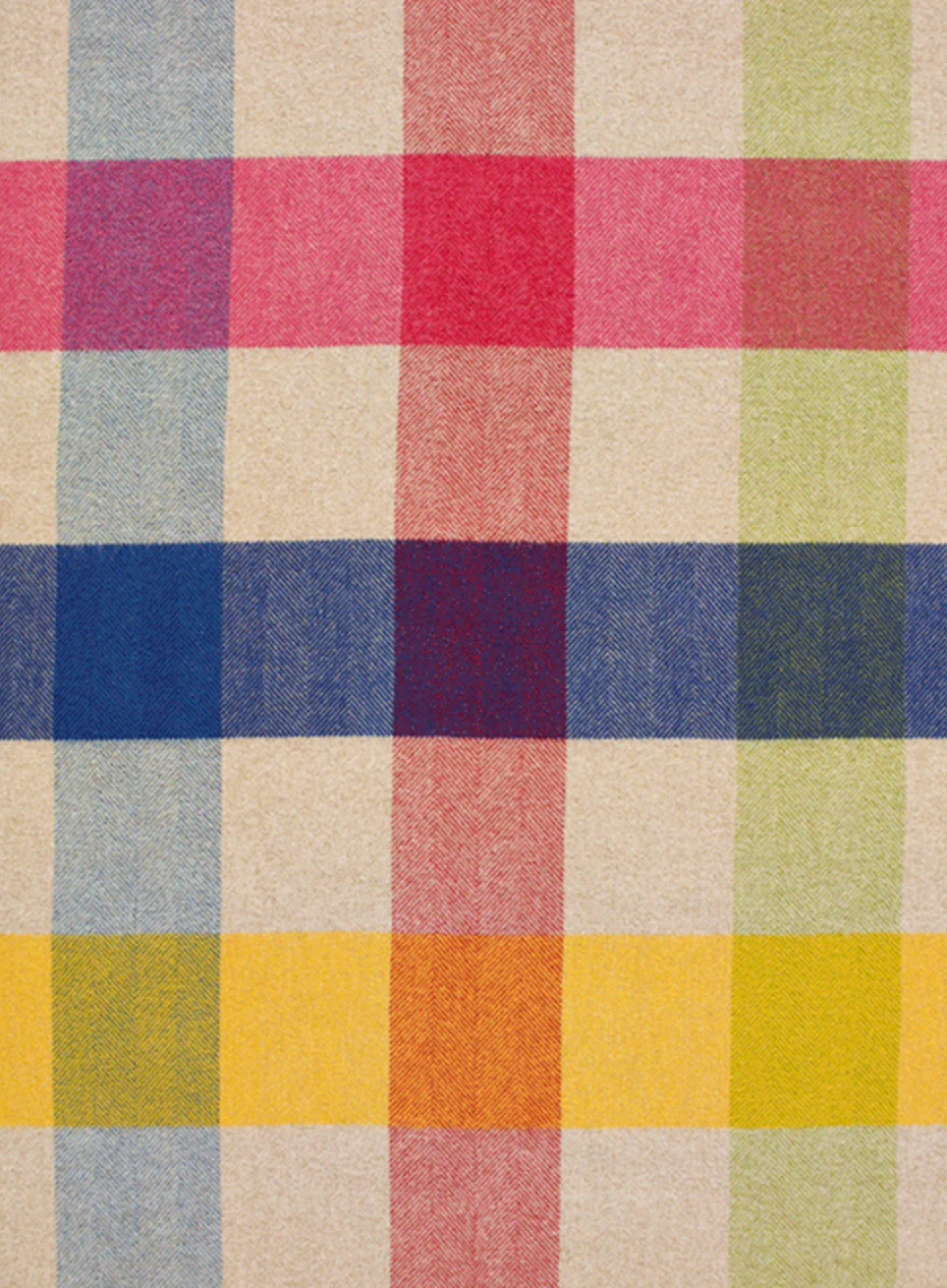 Bronte By Moon Harland Shetland Wool Throw, Multi - Image 7