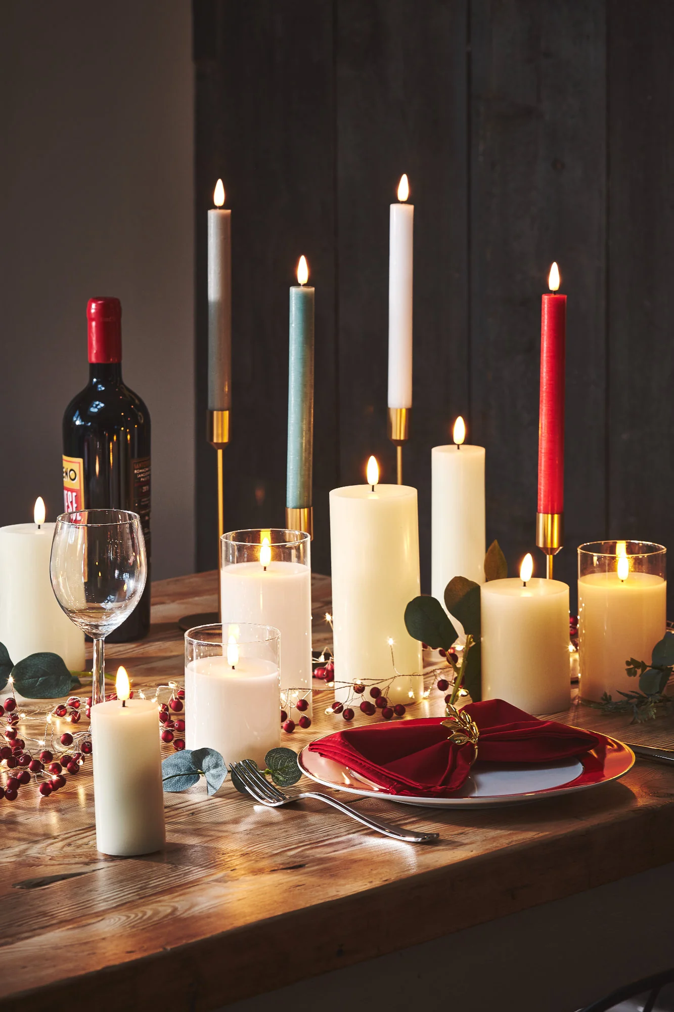 Candle Holder, Matt Gold (Set Of 2) - Image 5