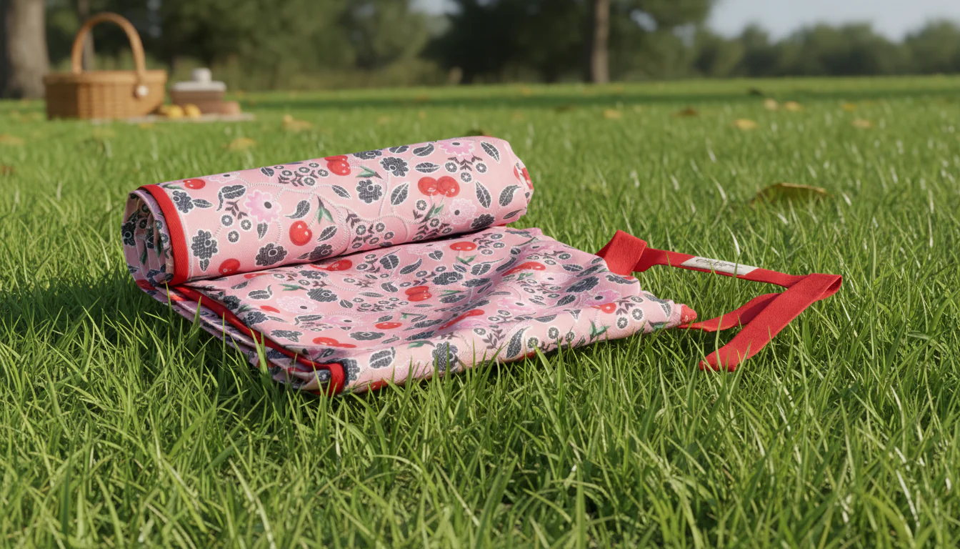 Cath Kidston Cherry Picnic Blanket - Image 3
