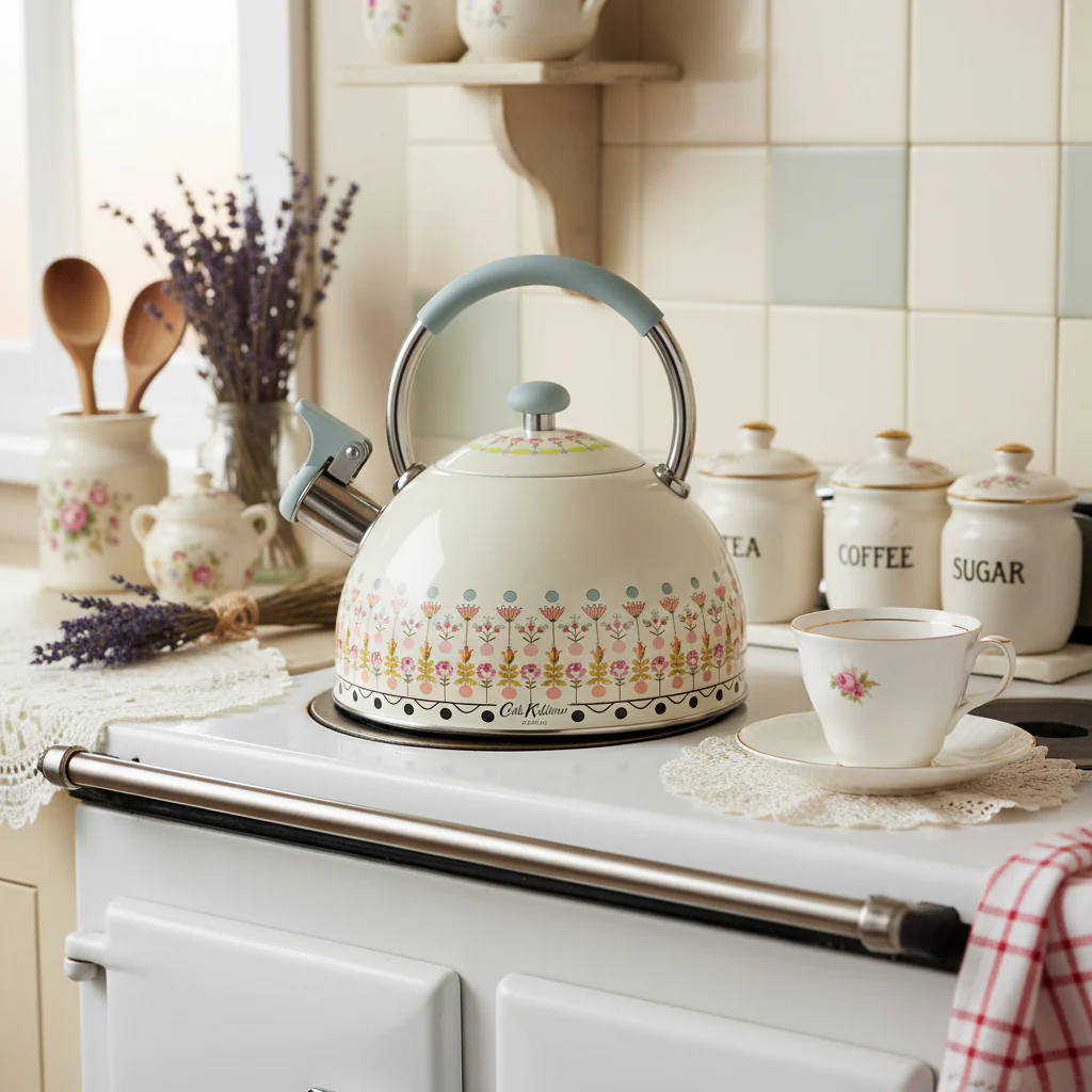 Cath Kidston Painted Table Stovetop Kettle - Image 4