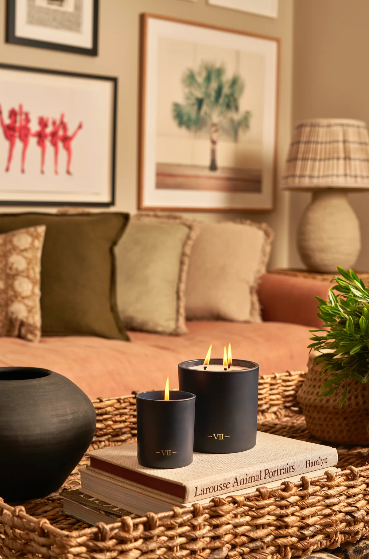 Charles Farris Portobello Scented Candle, Golden Rose, Pomegranate & Davana - Image 5