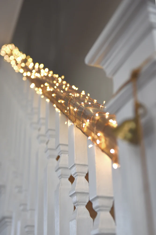 Cluster LED Fairy Lights Copper 20 M (Mains Powered) - Image 3