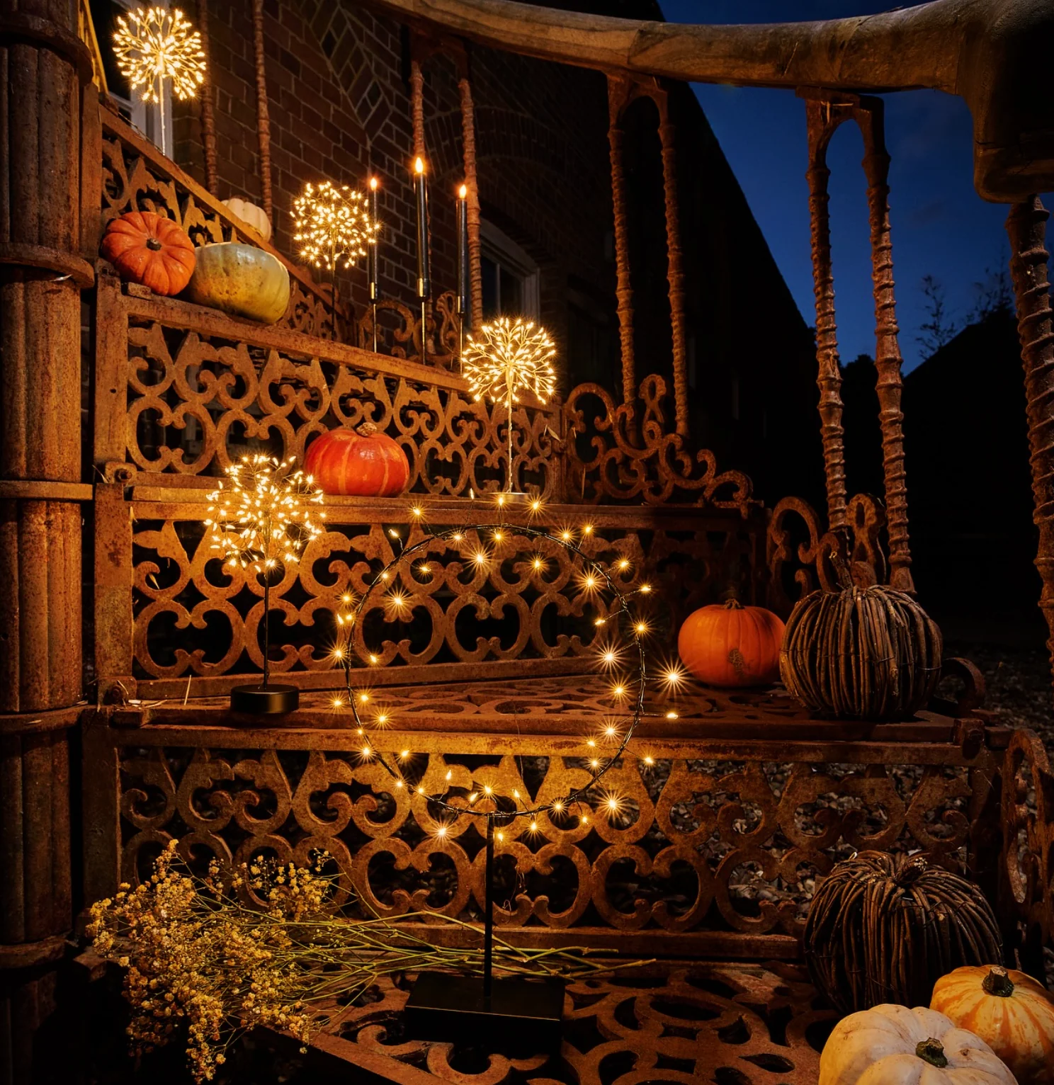 Dandelion Mini Table LED Fairy Light, Black - Image 5