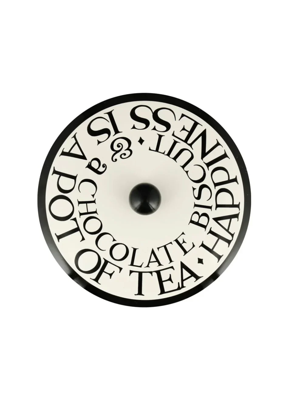 Emma Bridgewater Biscuit Barrel, Black Toast - Image 3