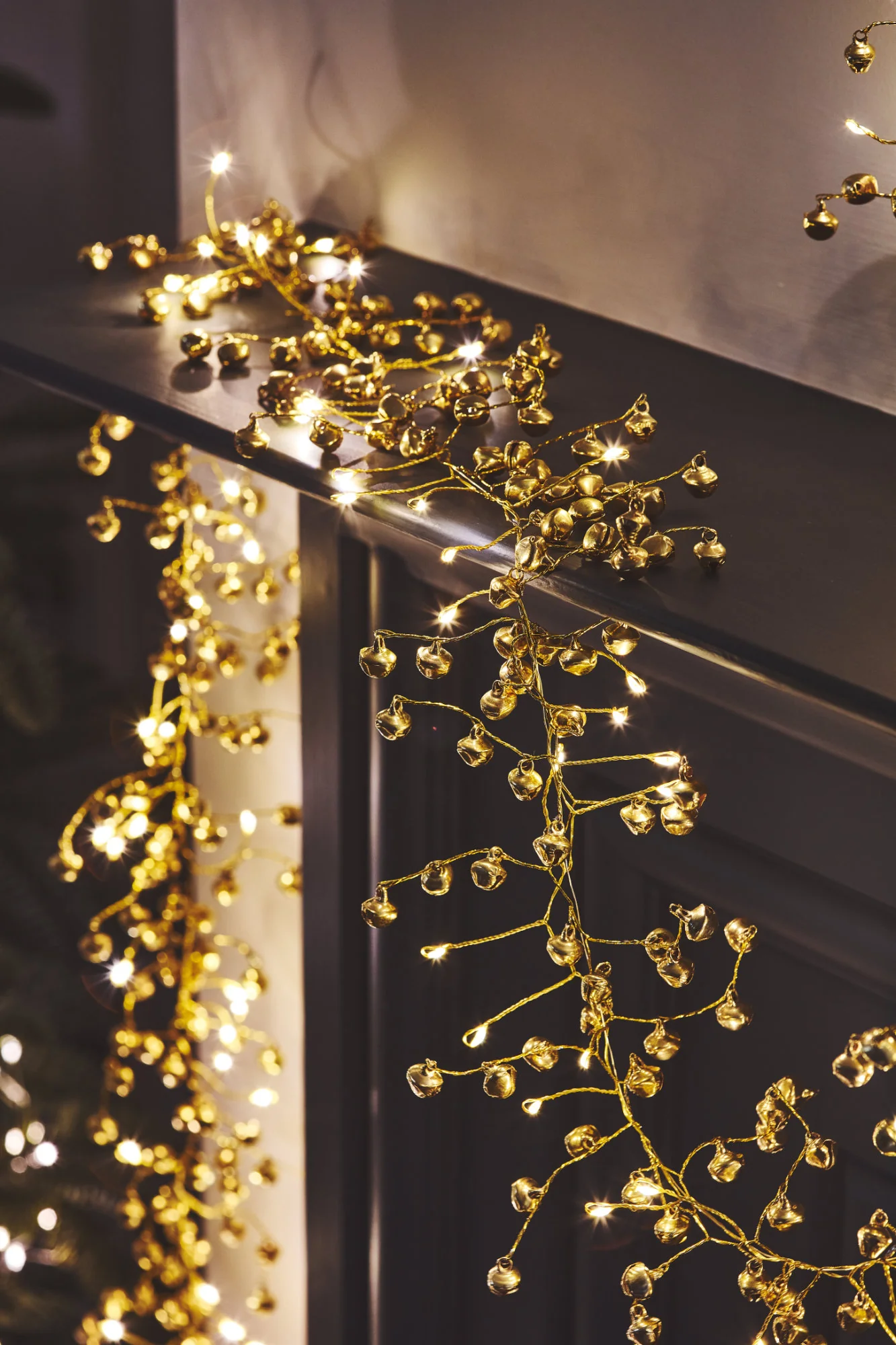 Golden Bells LED Fairy Lights (Battery Powered)