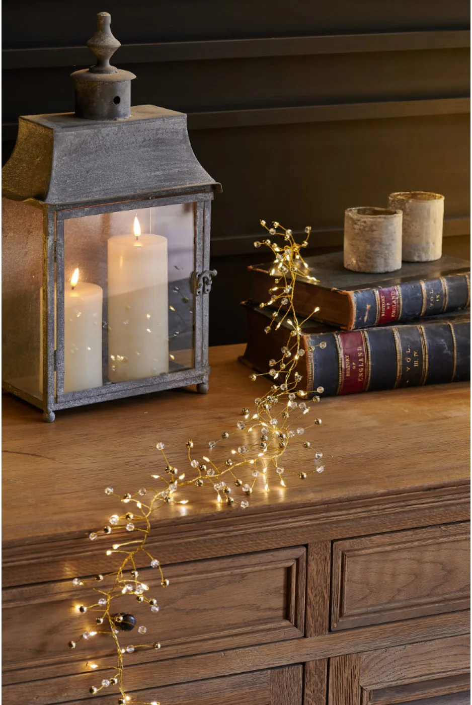 Golden Glow LED Fairy Lights (Battery Powered) - Image 2