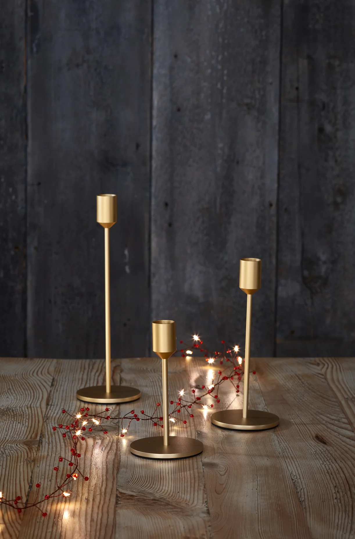 Jewel Cluster LED Fairy Lights,Red (Battery Operated) - Image 4