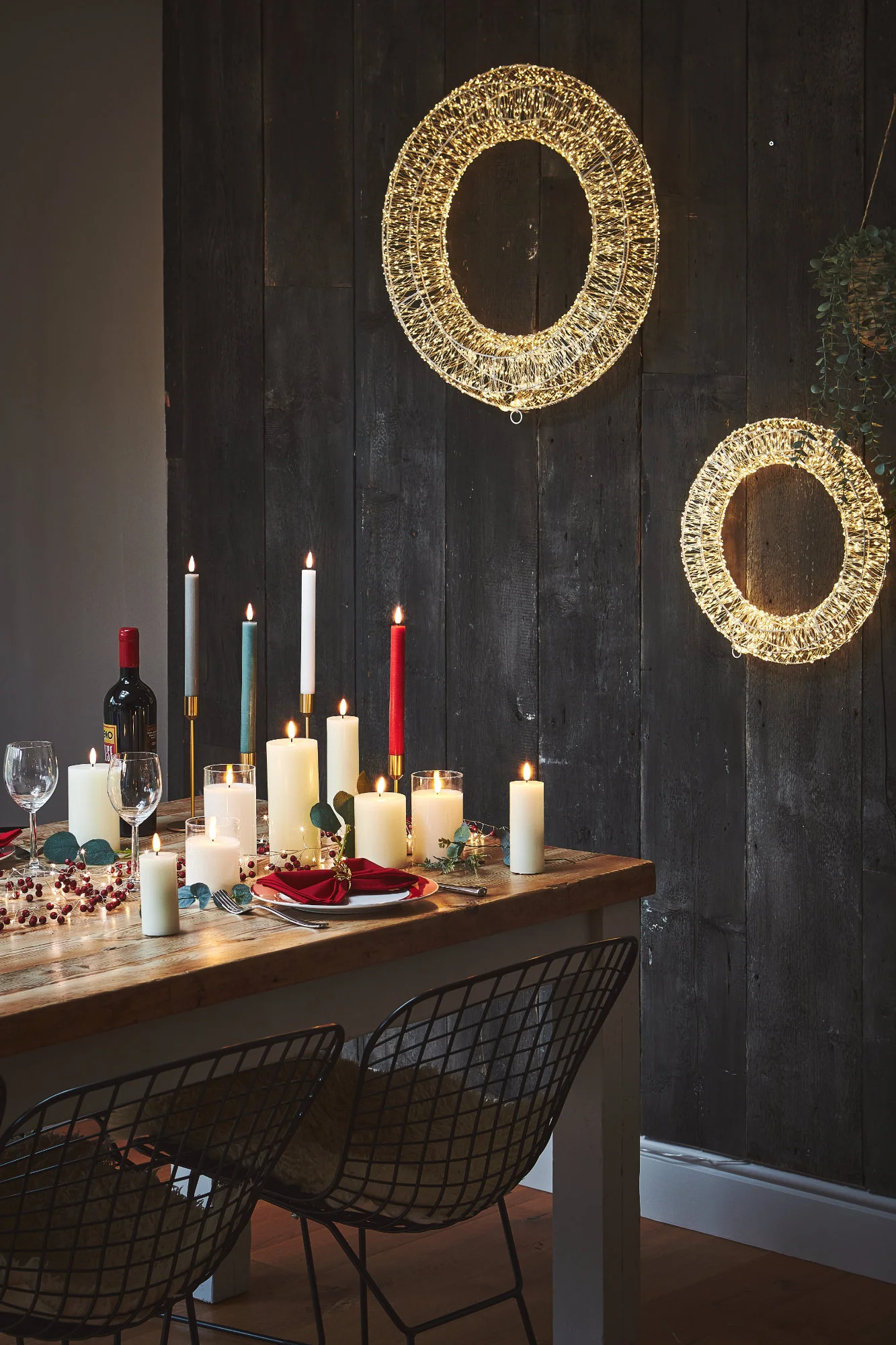 LED Dinner Candles, Red ( Set Of 2 ) - Image 5