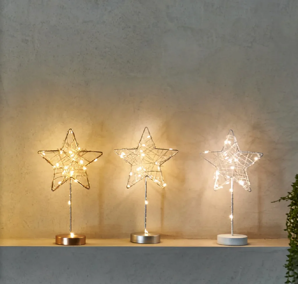 LED Table Star, White - Image 2
