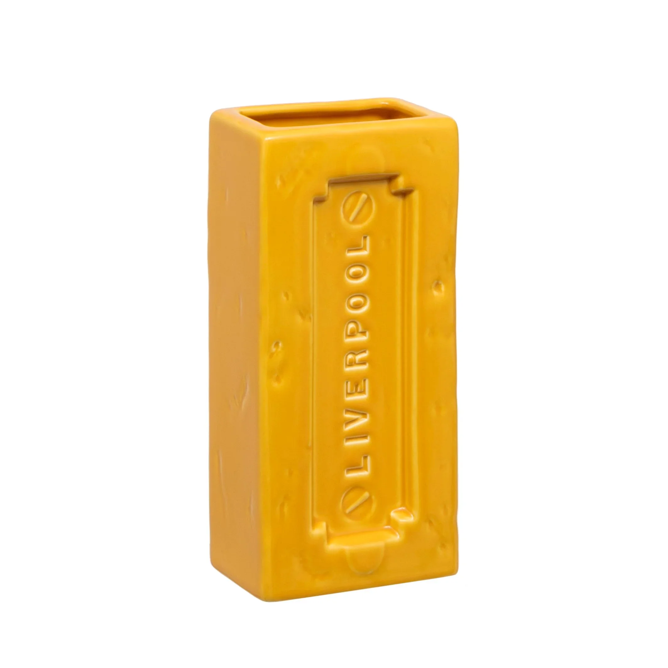 Liverpool Brick Vase, Yellow - Image 7