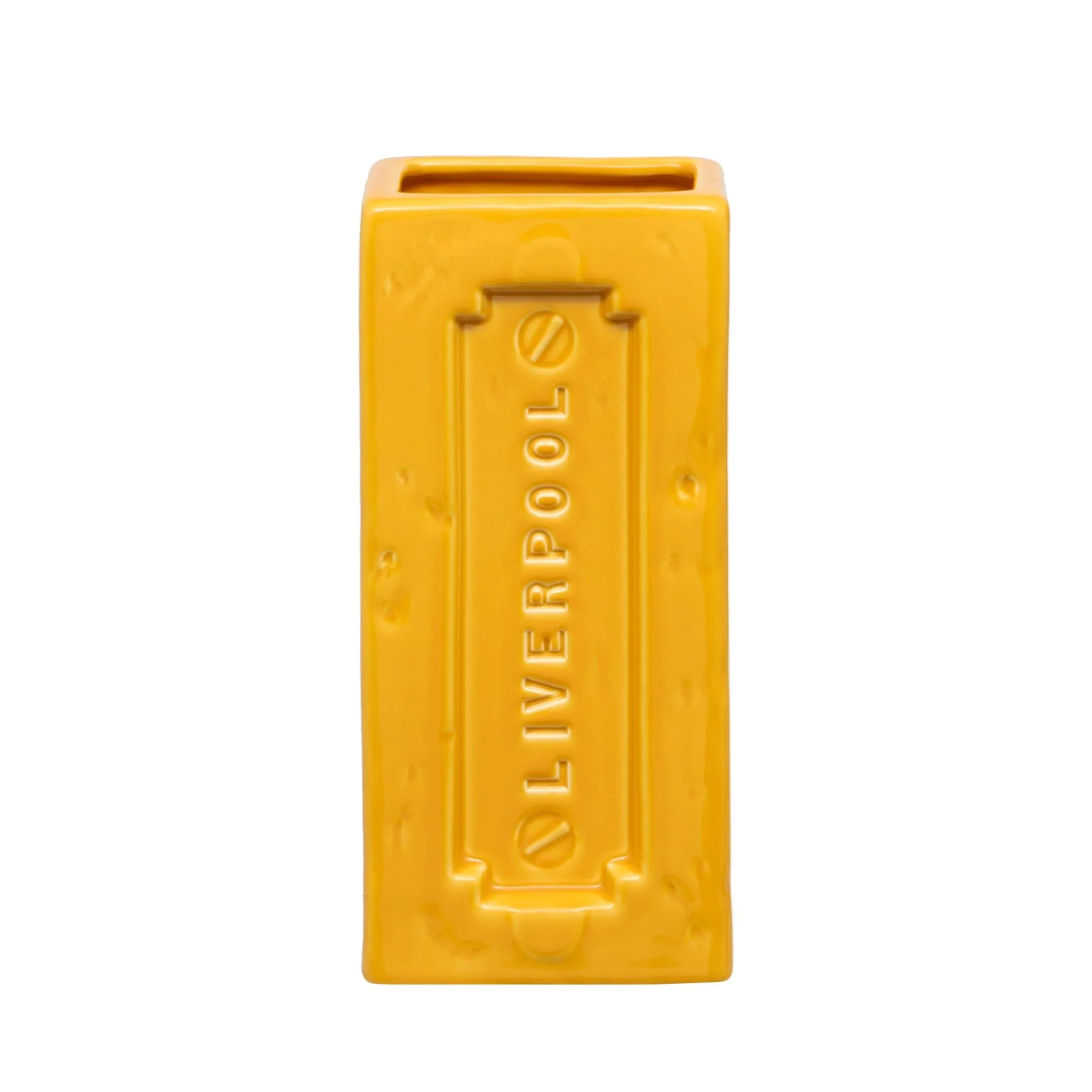 Liverpool Brick Vase, Yellow - Image 8