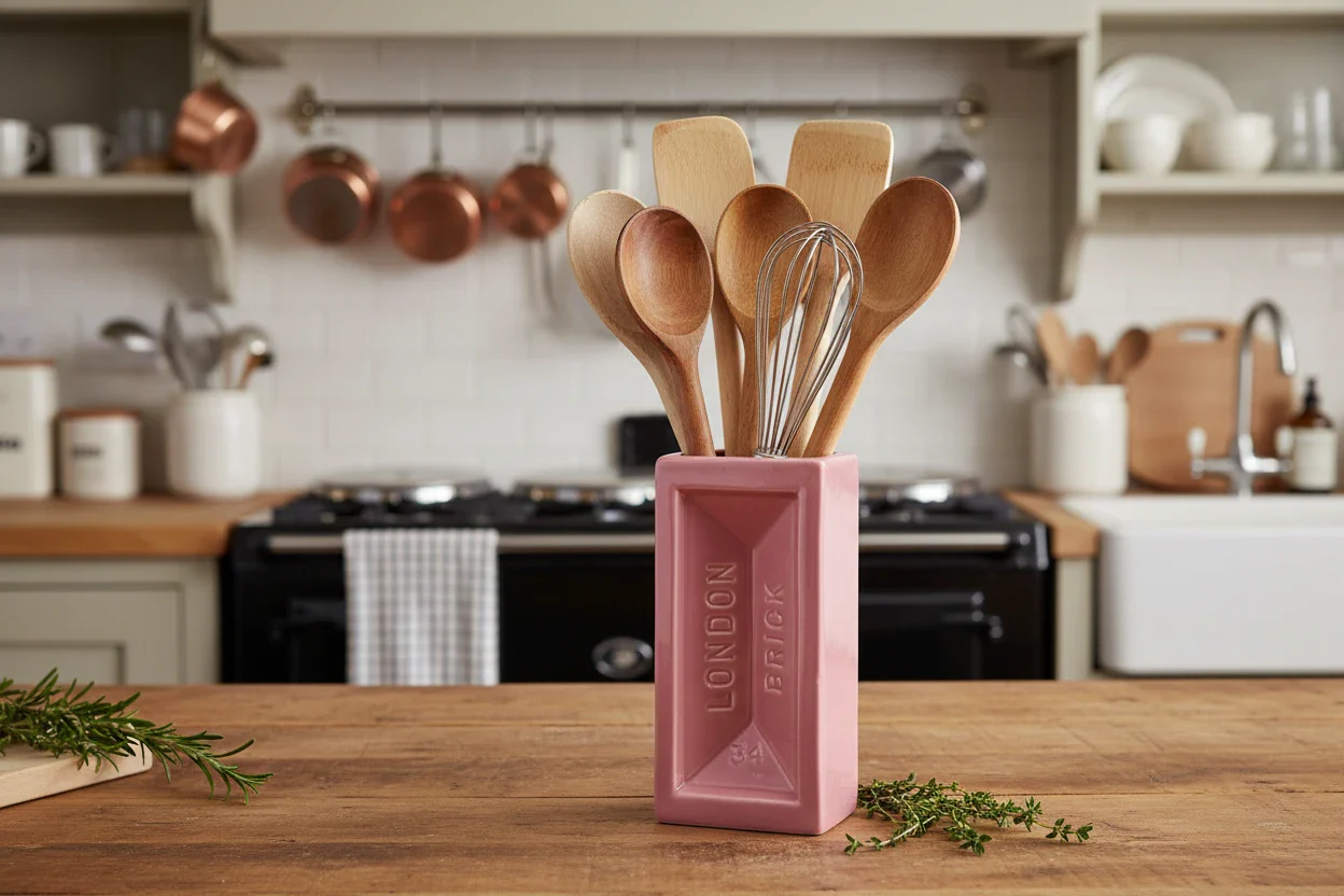 London Brick Vase, Pink - Image 3