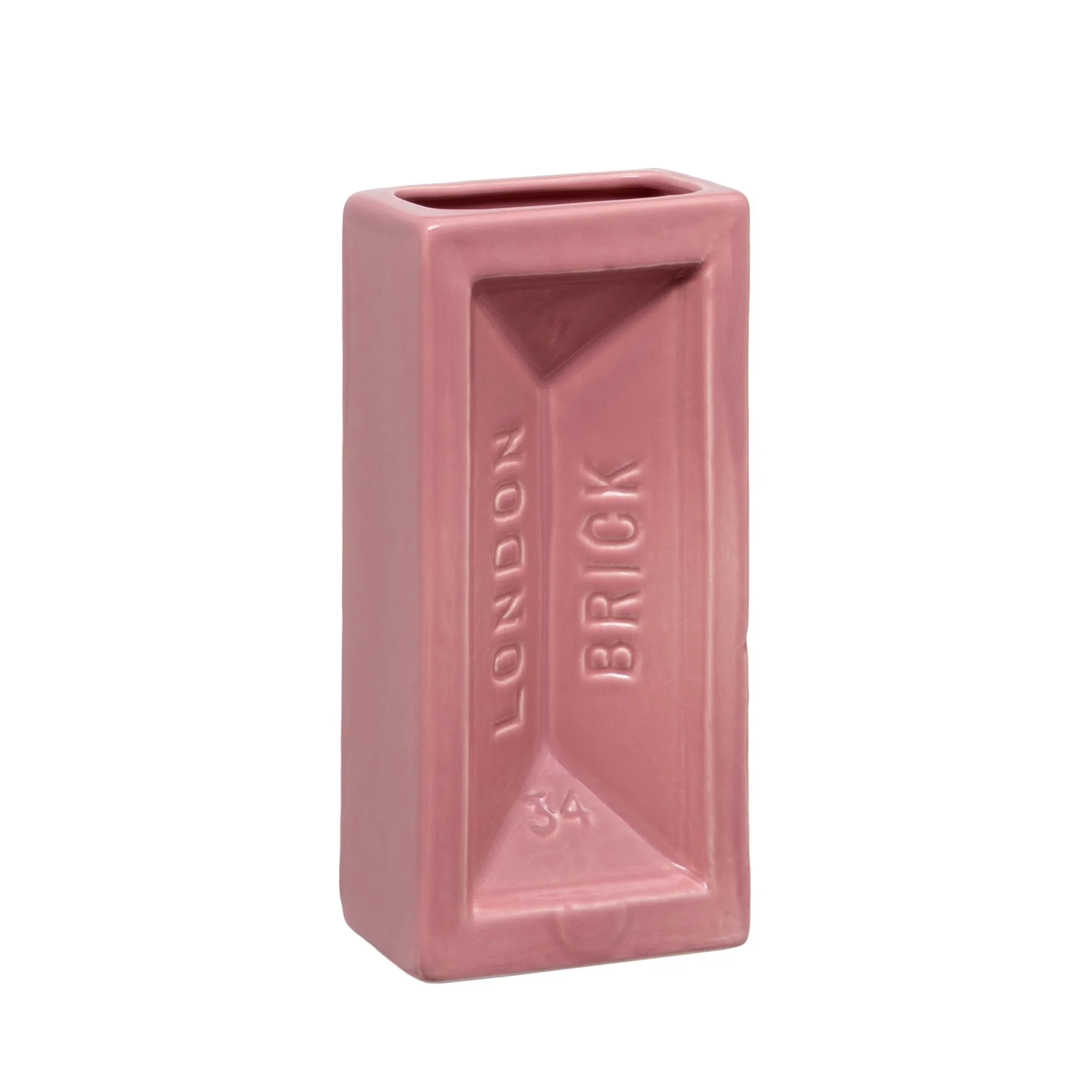 London Brick Vase, Pink - Image 5