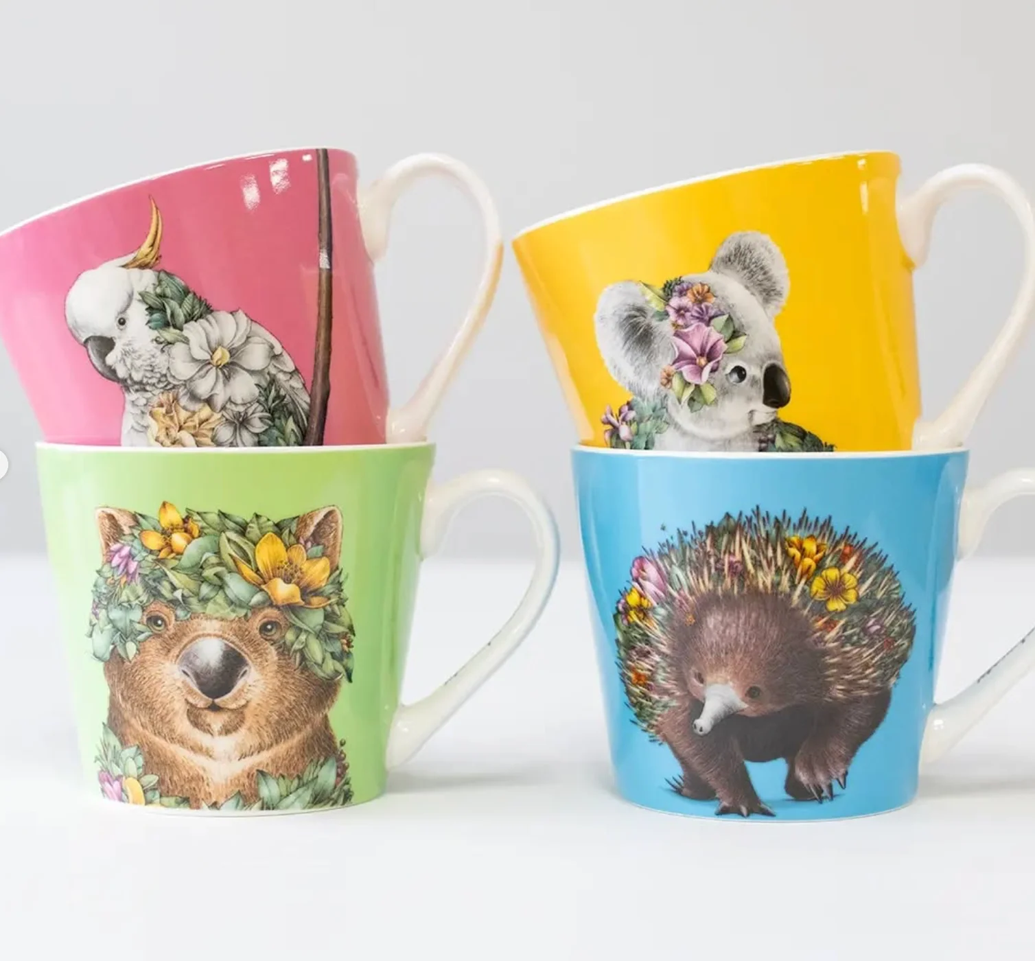 Maxwell & Williams Marini Ferlazzo Wild Planet Mug, Cockatoo - Image 3