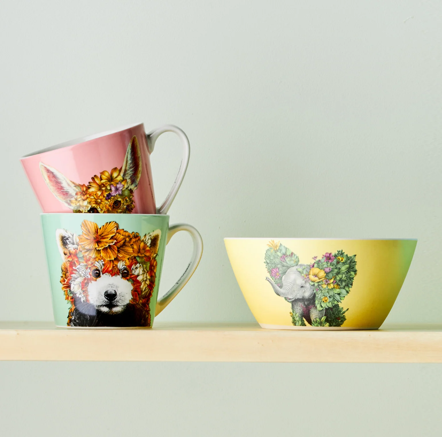 Maxwell & Williams Marini Ferlazzo Wild Planet Mug, Fennec Fox - Image 3