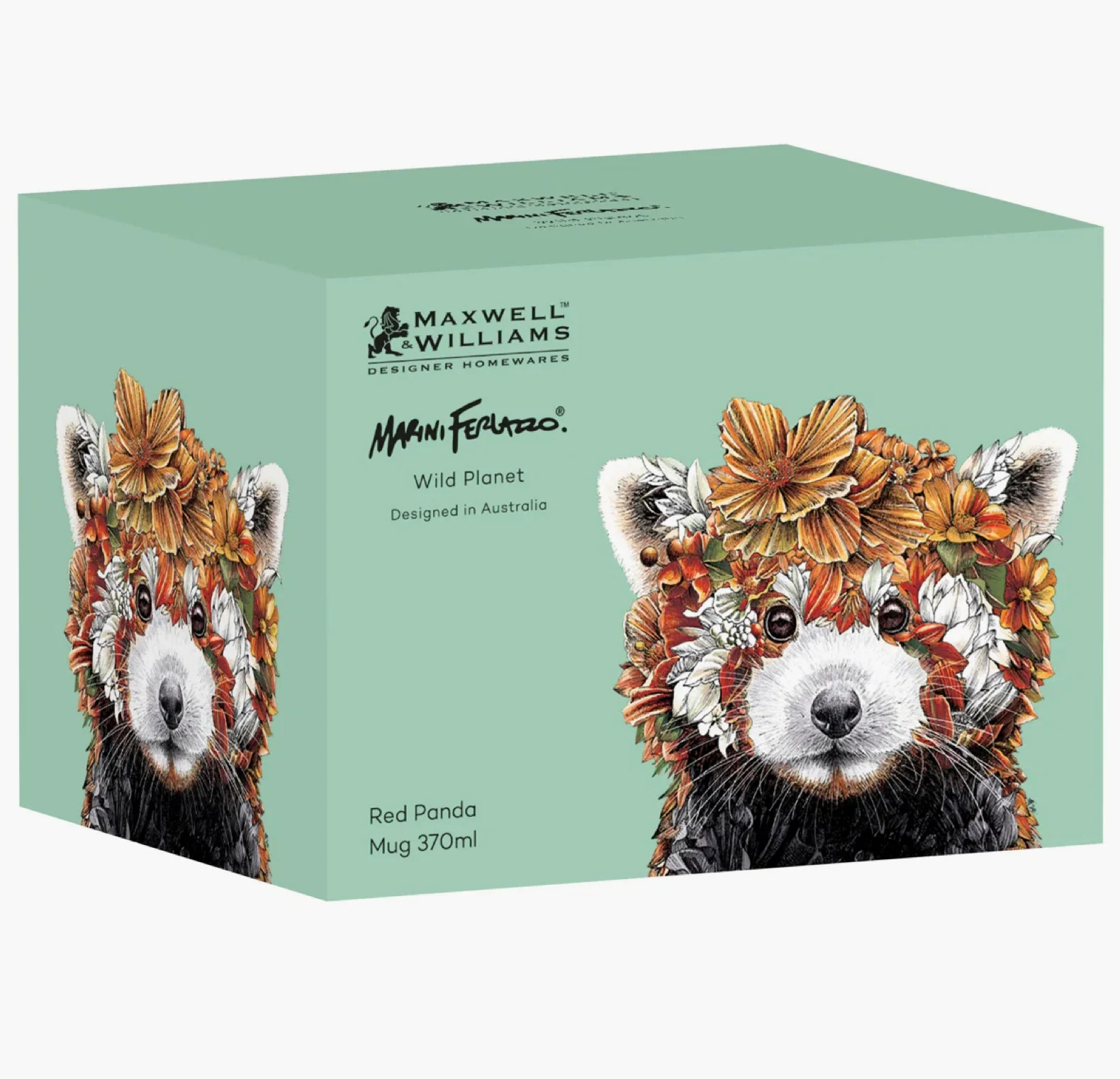 Maxwell & Williams Marini Ferlazzo Wild Planet Mug, Red Panda - Image 6