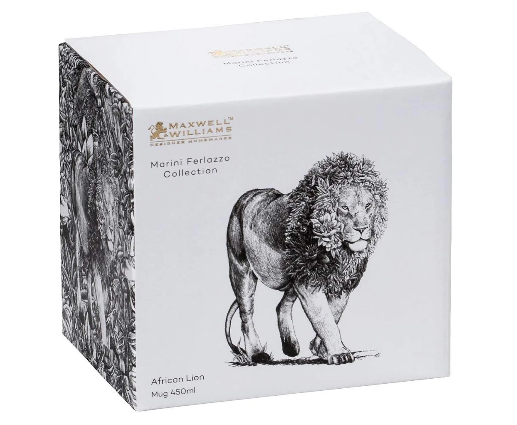 Maxwell & Williams Marini Ferlazzo Wildlife Mug, African Lion - Image 7