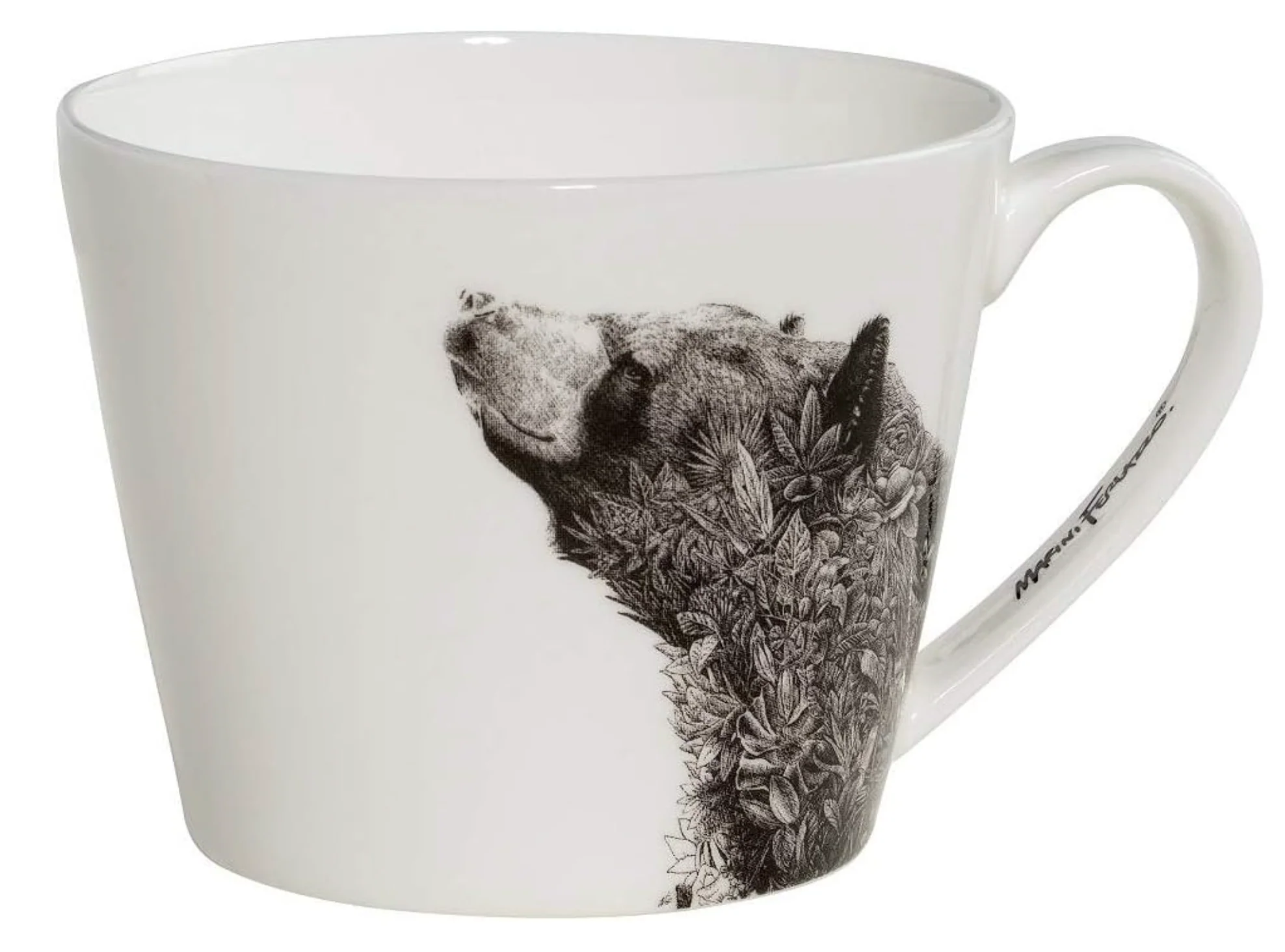 Maxwell & Williams Marini Ferlazzo Wildlife Mug, Asiatic Black Bear