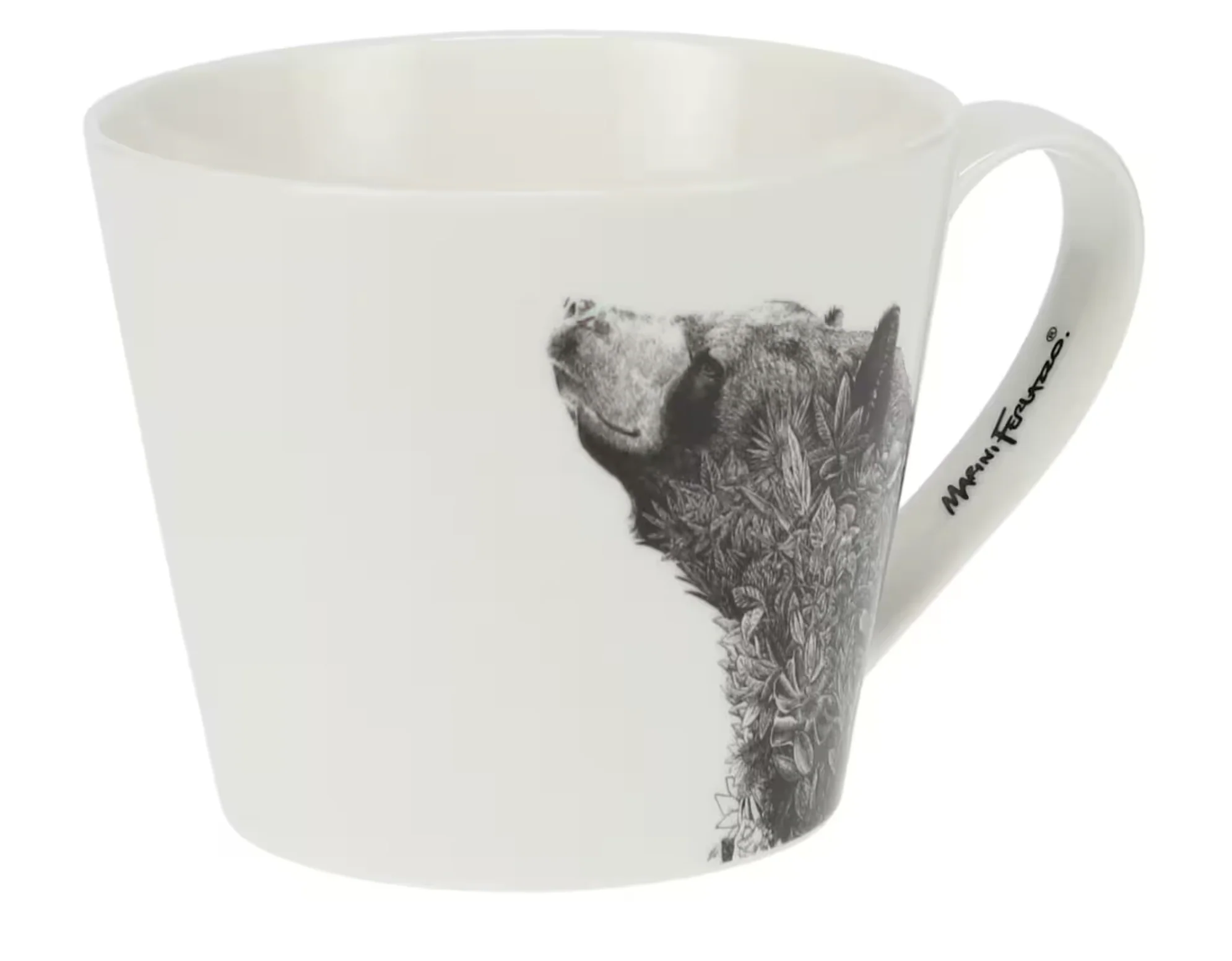Maxwell & Williams Marini Ferlazzo Wildlife Mug, Asiatic Black Bear - Image 2