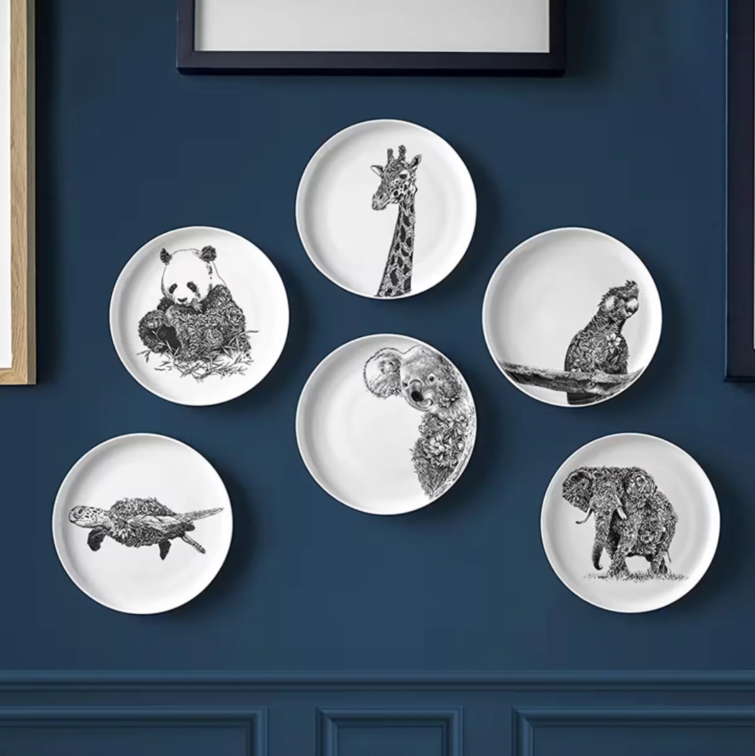 Maxwell & Williams Marini Ferlazzo Wildlife Side Plate, Giraffe - Image 5