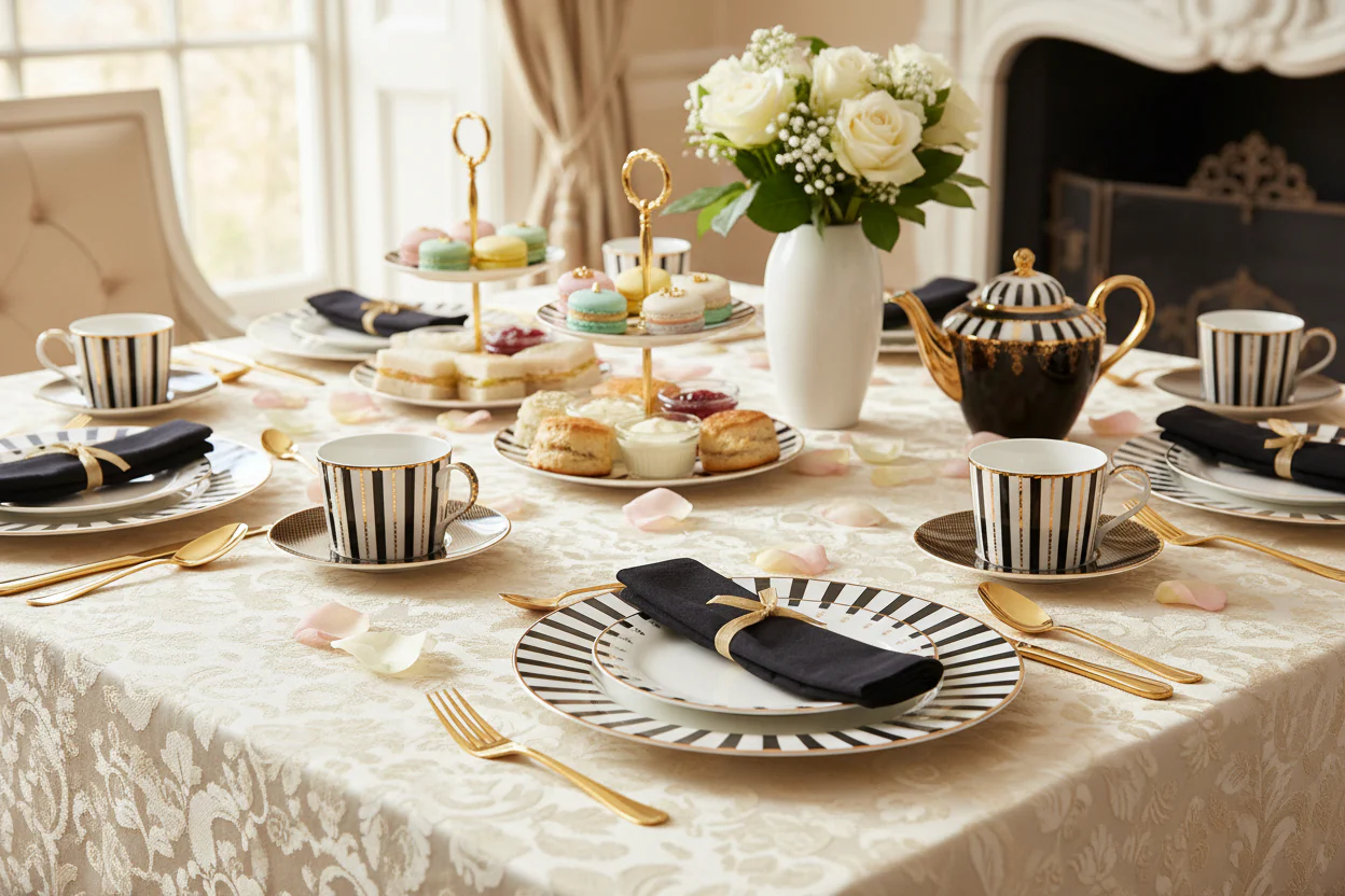 Maxwell & Williams Teas & C's Regency Cup & Saucer Set, Black - Image 5