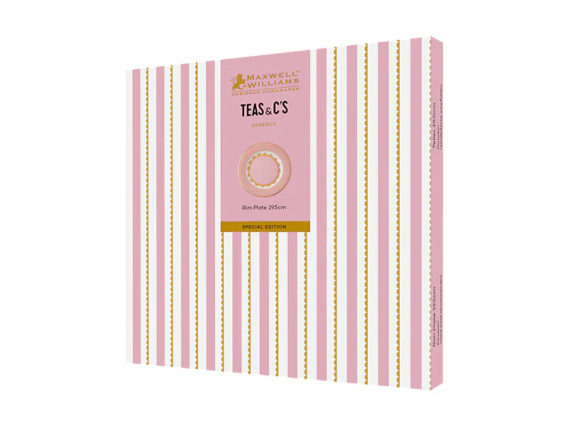 Maxwell & Williams Teas & C's Regency Tea Plate, Pink - Image 5