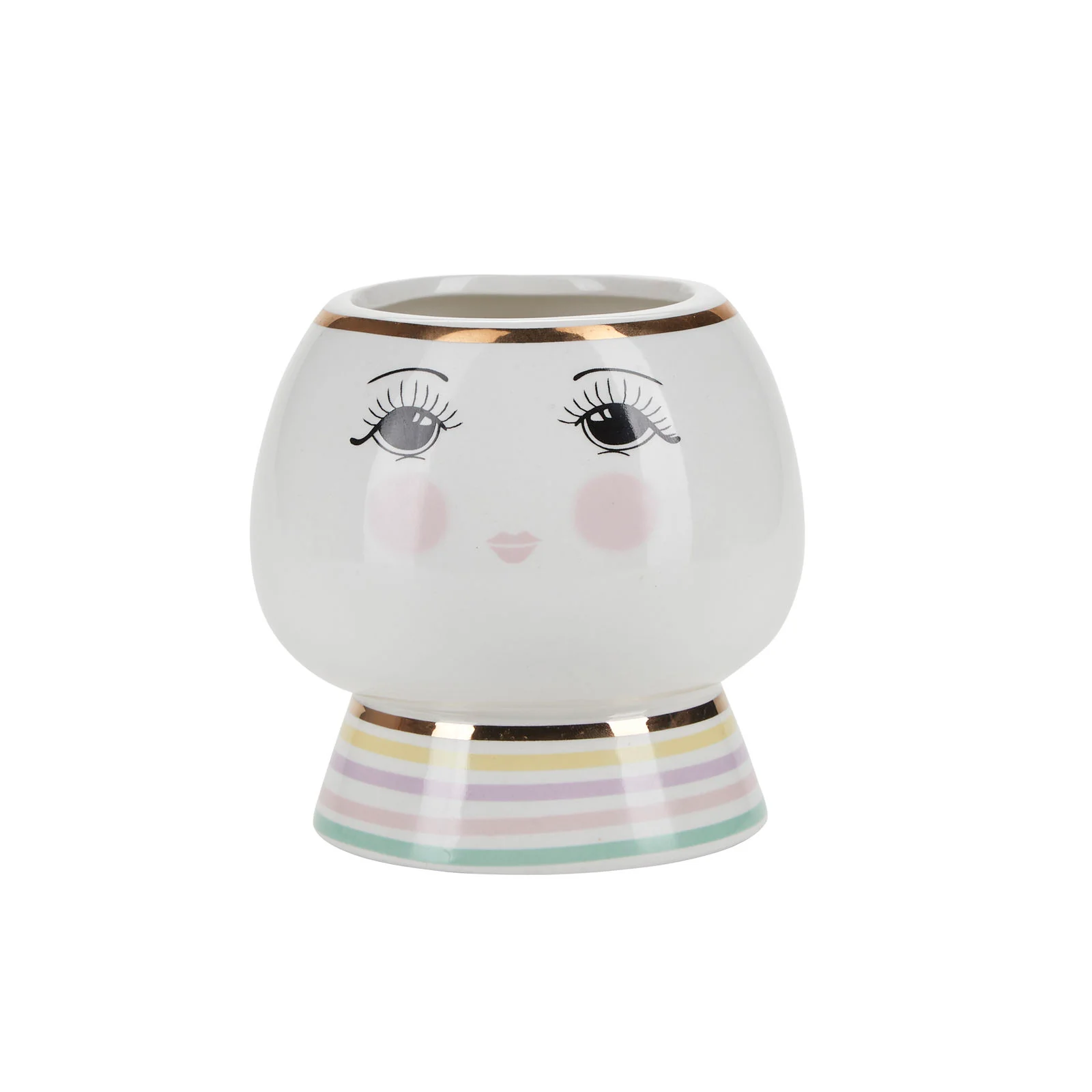 Miss Etoile Ceramic Flower Pot Open Eyes - Image 4