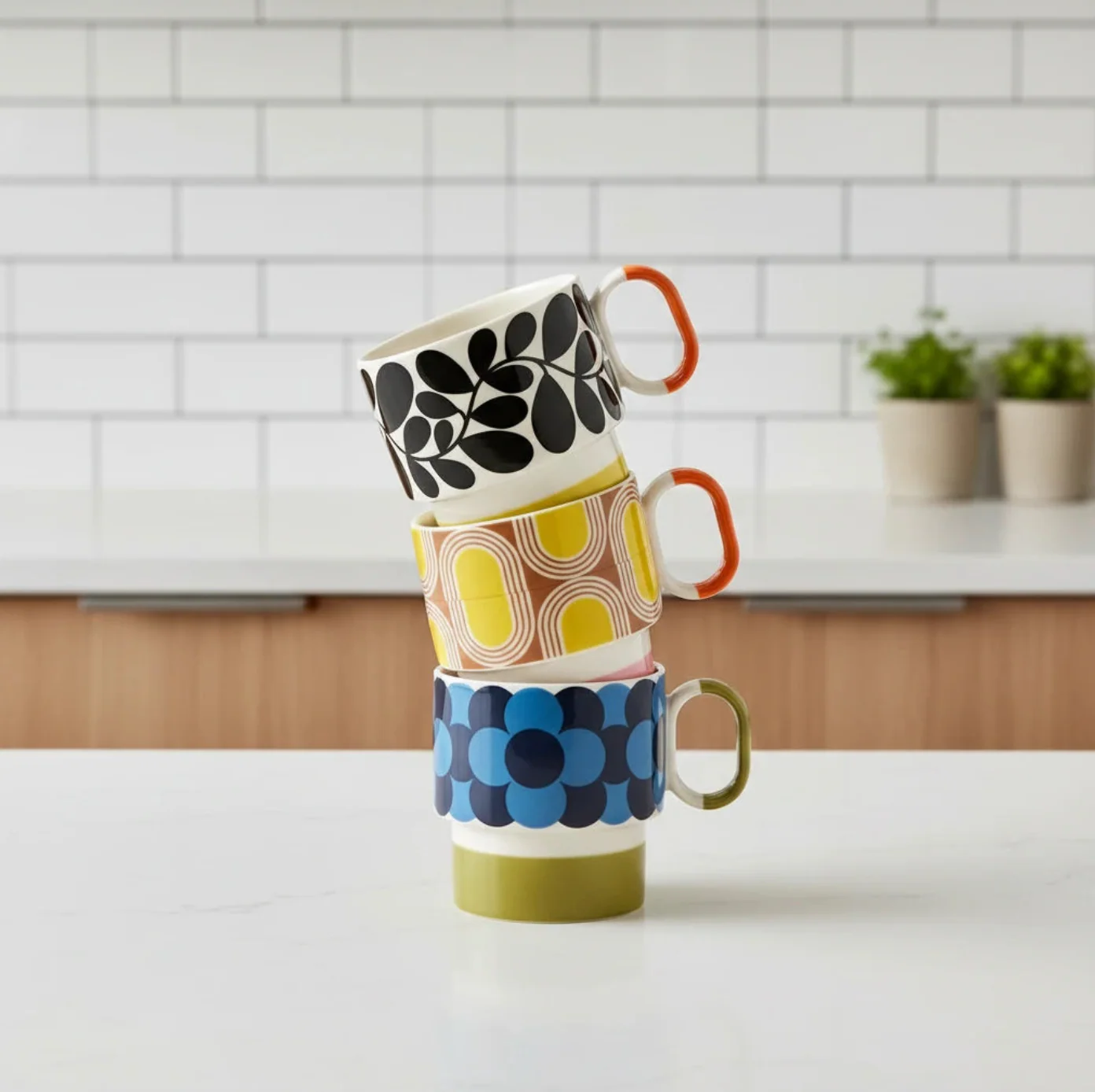 Orla Kiely Aura Stacking Mug - Image 8