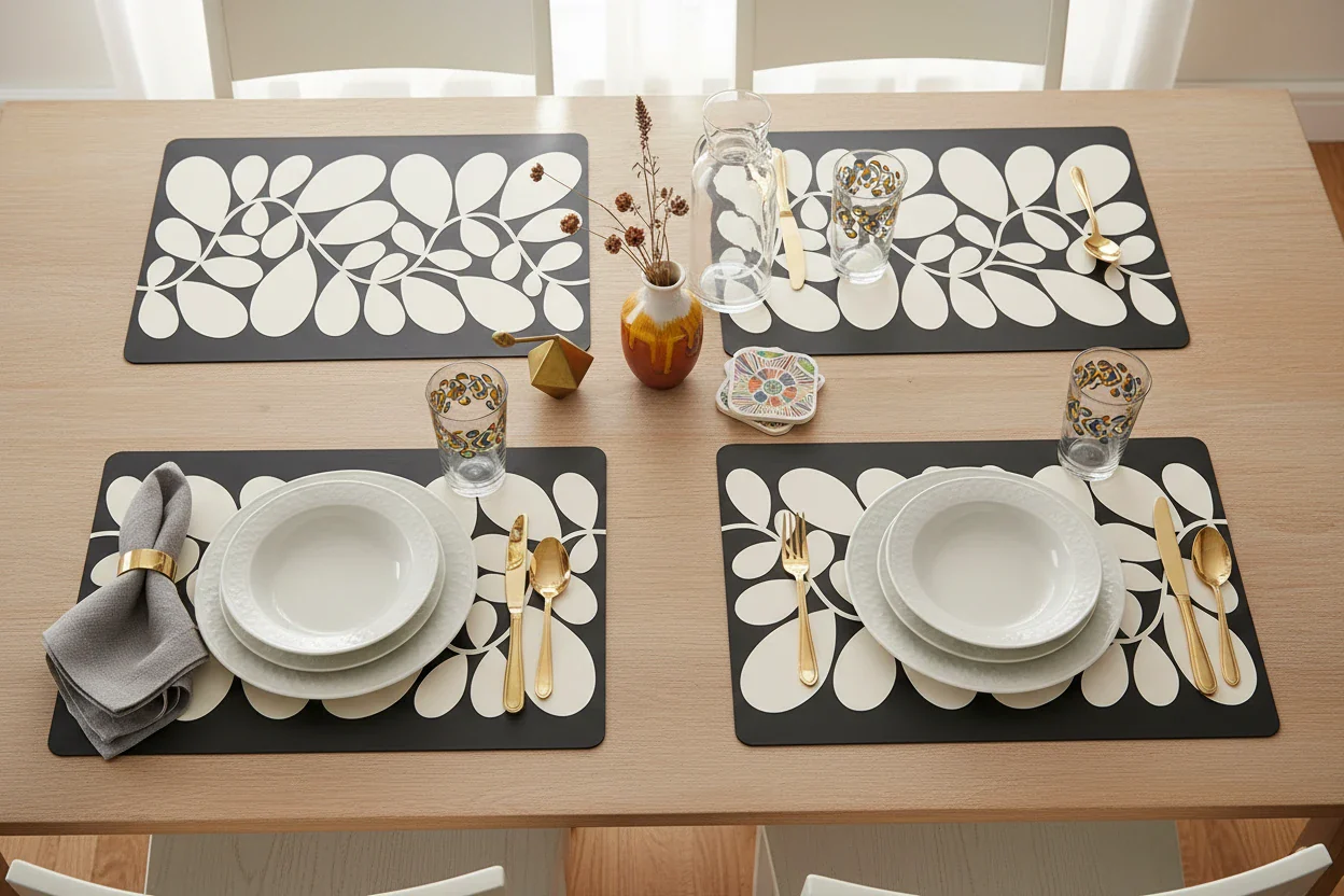 Orla Kiely Sycamore Stripe Centre Tablemats (Set Of 2) - Image 5