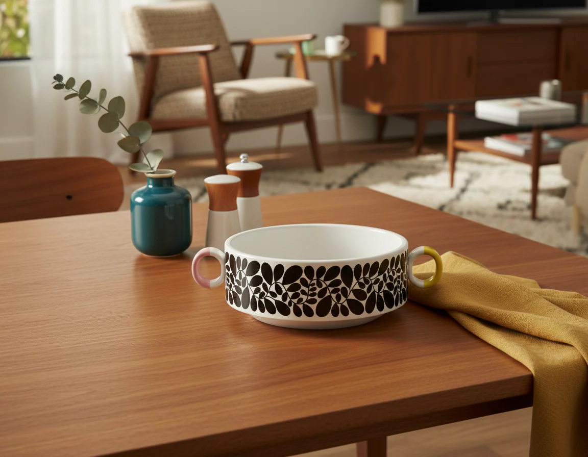 Orla Kiely Sycamore Stripe Cereal Bowl - Image 3