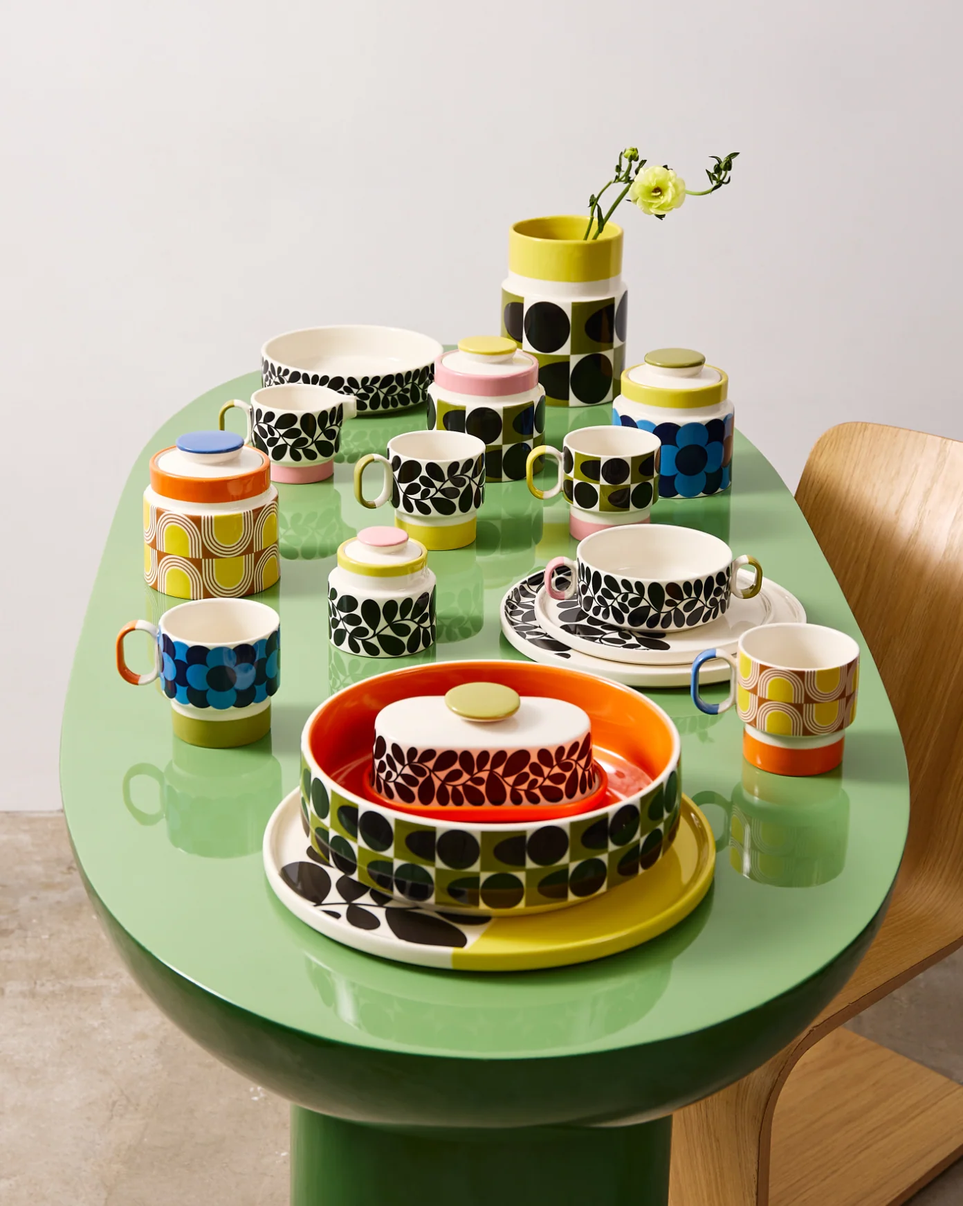 Orla Kiely Sycamore Stripe Dinner Plate - Image 6
