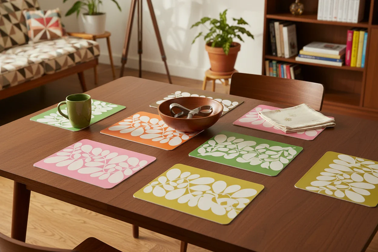 Orla Kiely Sycamore Stripe Placemats (Set Of 6 ) - Image 3