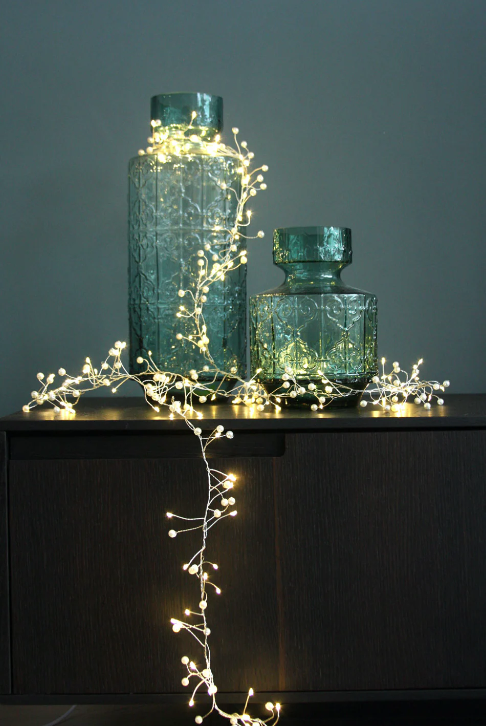 Pearl Cluster LED Fairy Lights (Battery Powered) - Image 3