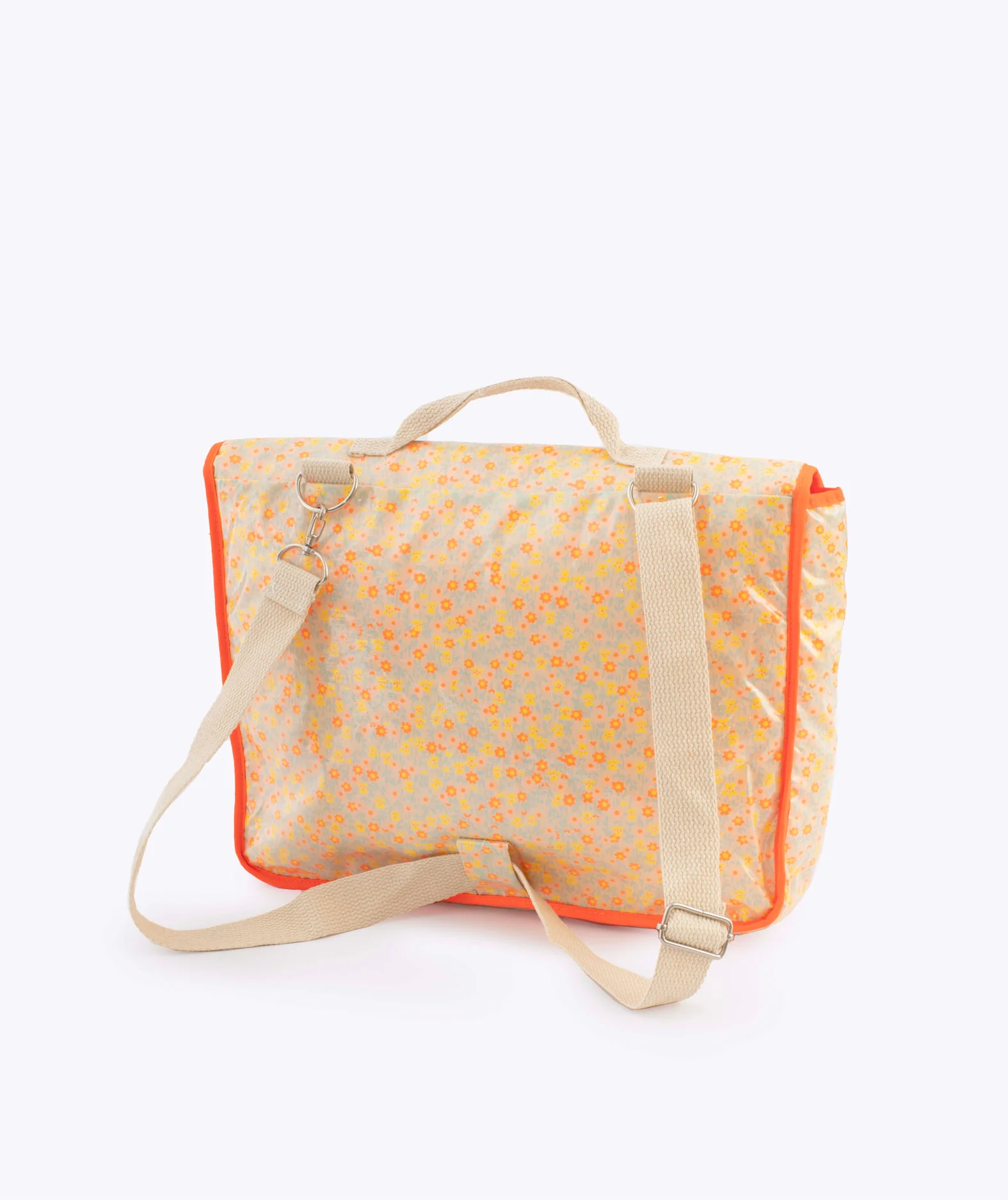 Petit Pan kiko Children Satchel Backpack, Flower Power - Image 5