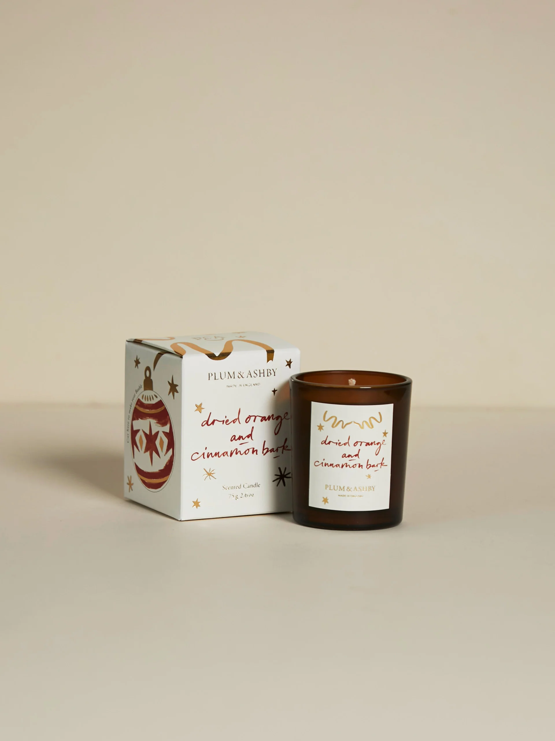 Plum & Ashby Dried Orange & Cinnamon Bark Scented Votive