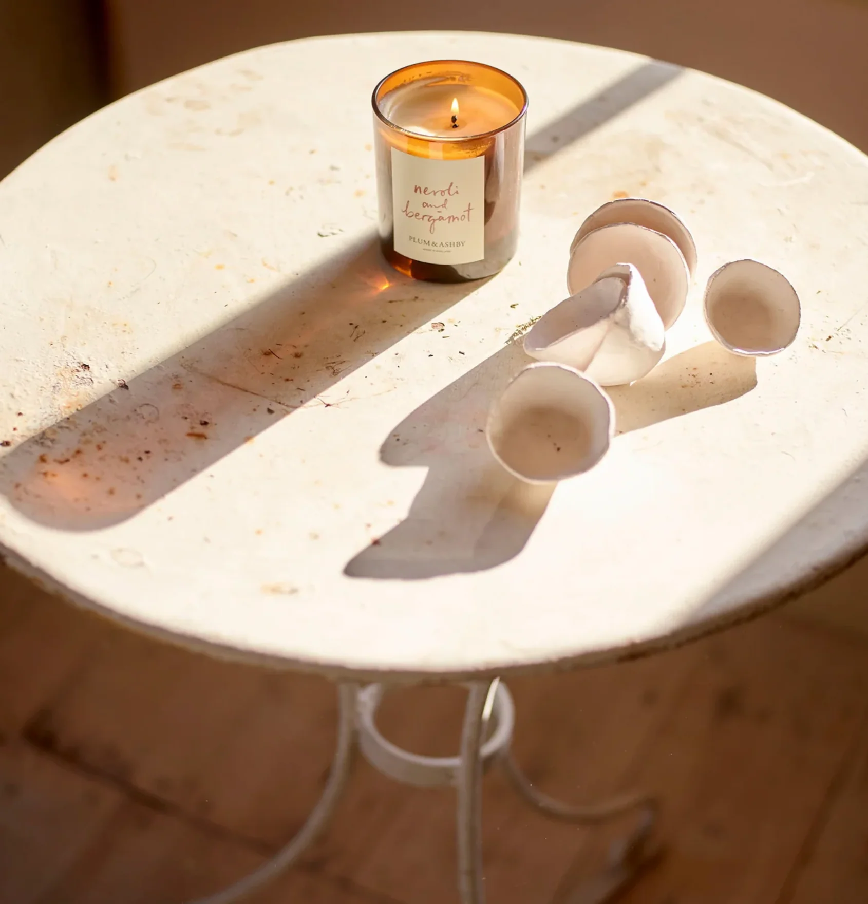 Plum & Ashby Scented Candle, Neroli & Bergamot - Image 3