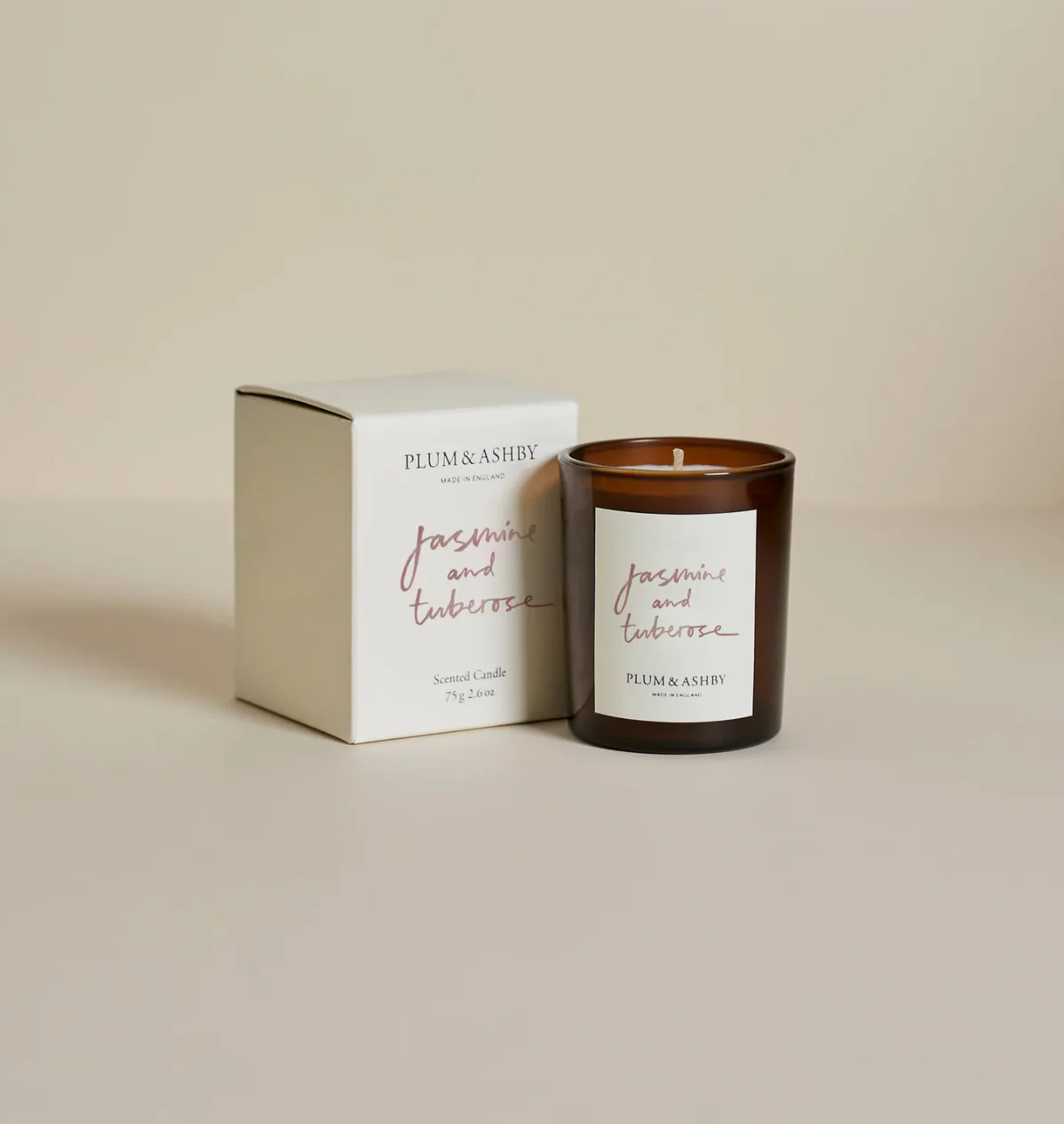 Plum & Ashby Scented Votive, Jasmine & Tuberose