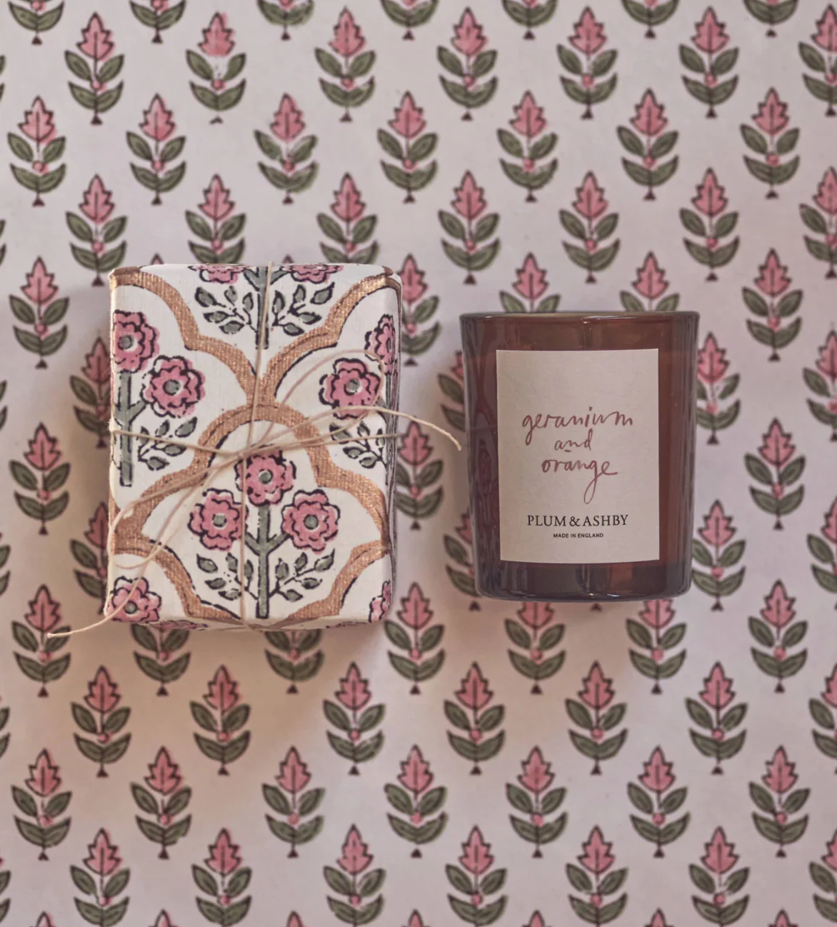 Plum & Ashby Scented Votive, Geranium & Orange - Image 2