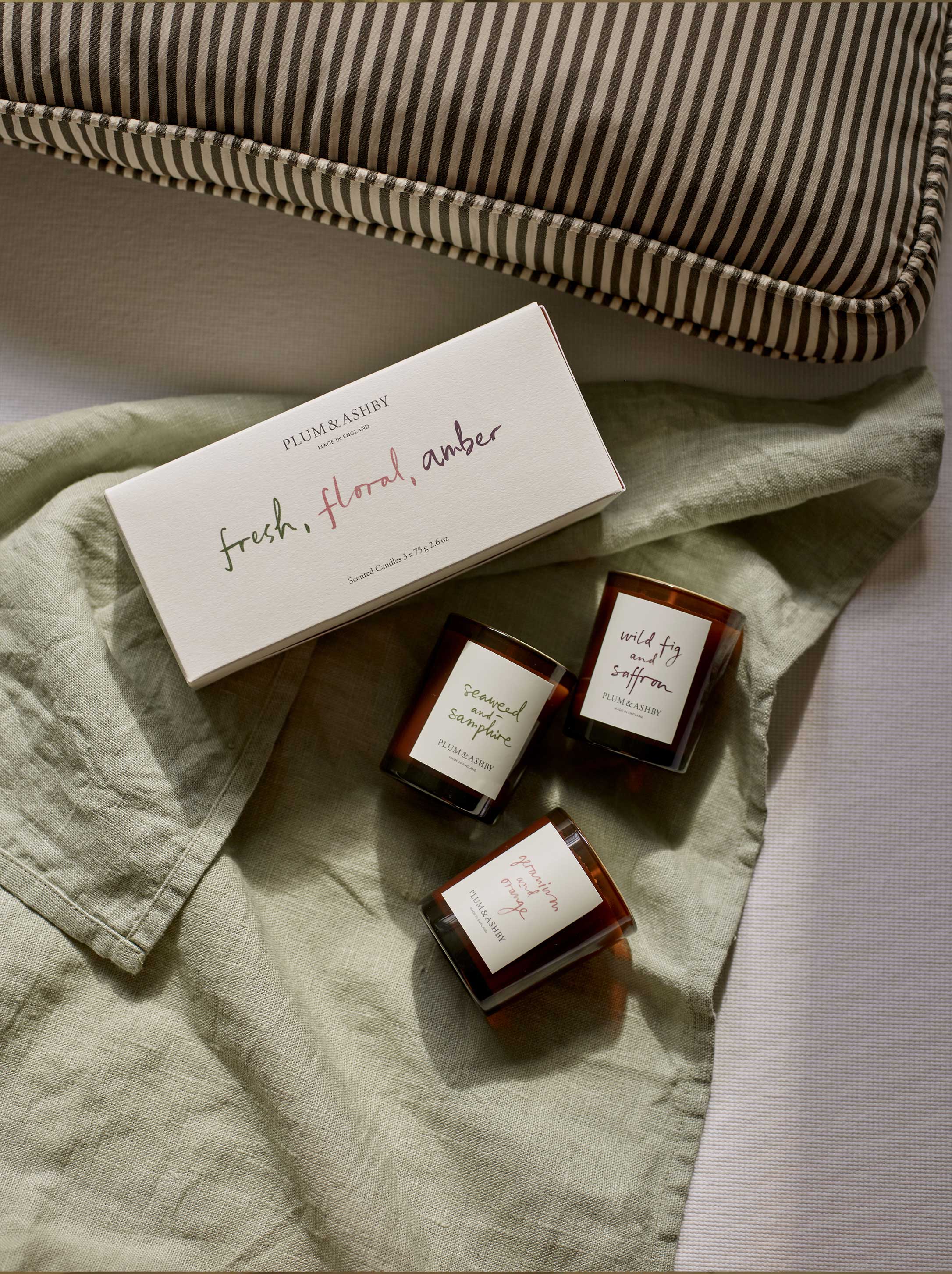 Plum & Ashby  Scented Votive, Seaweed & Samphire - Image 5
