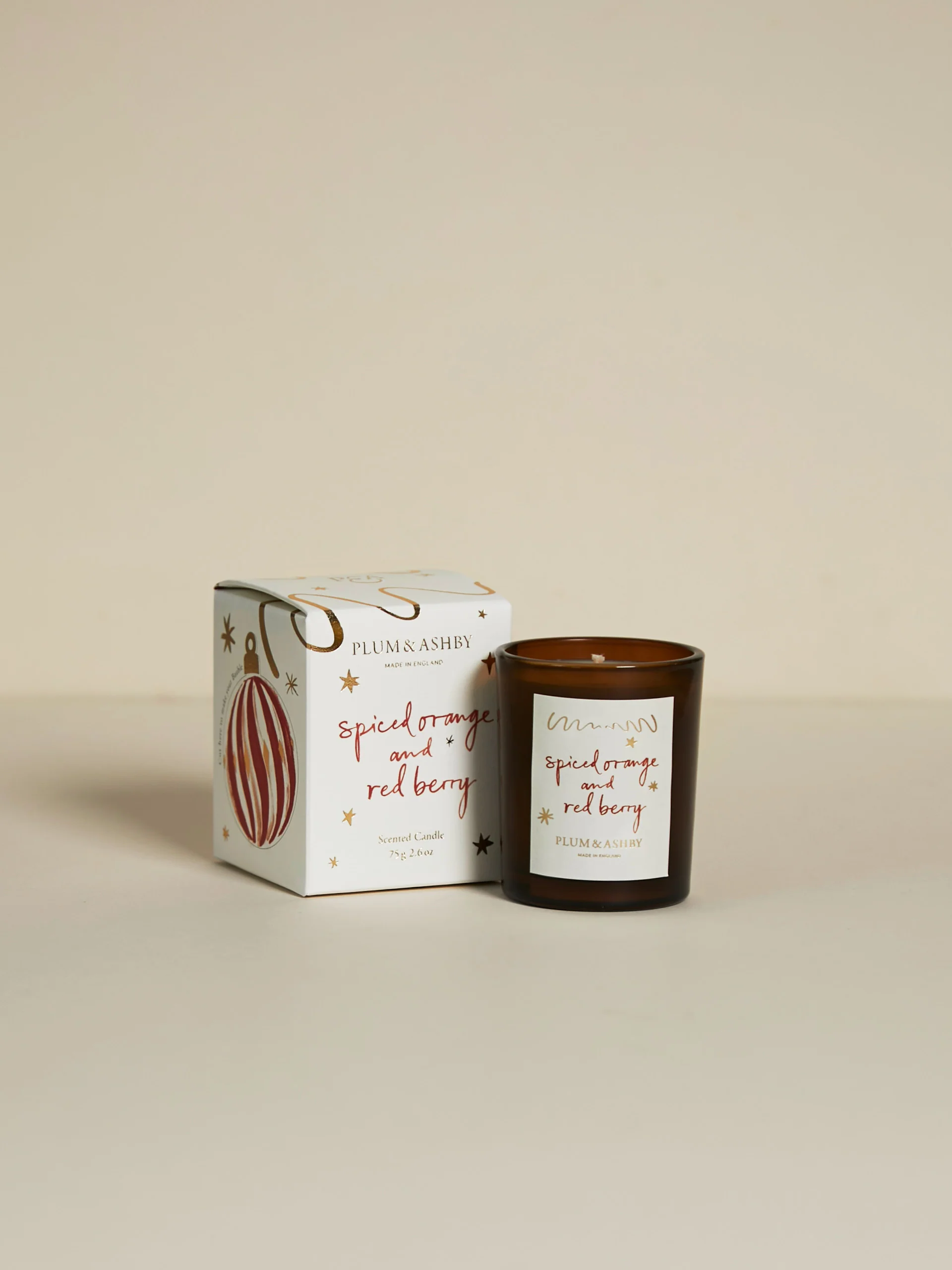 Plum & Ashby Spiced Orange & Red Berry Scented Votive