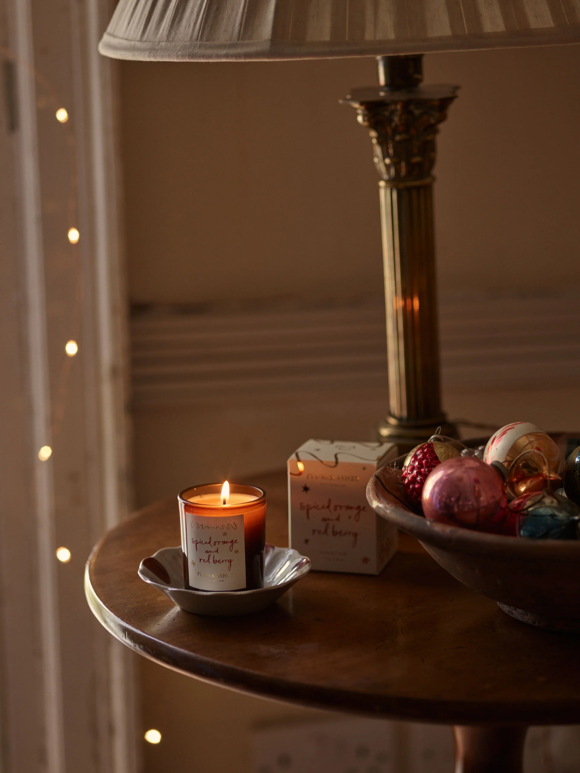 Plum & Ashby Spiced Orange & Red Berry Scented Votive - Image 2